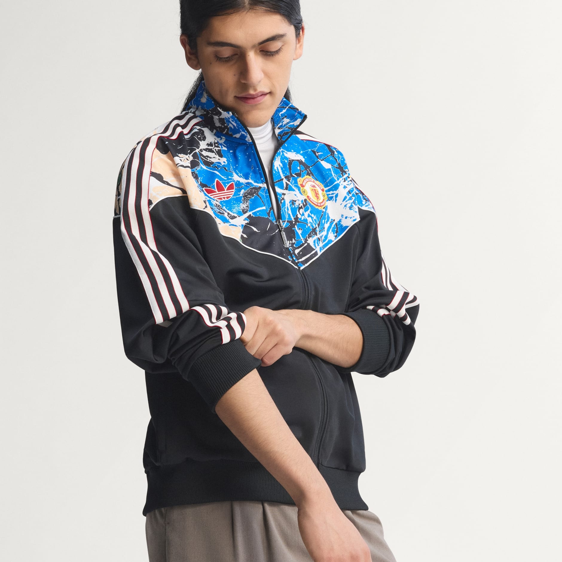 Manchester United Stone Roses Track Top