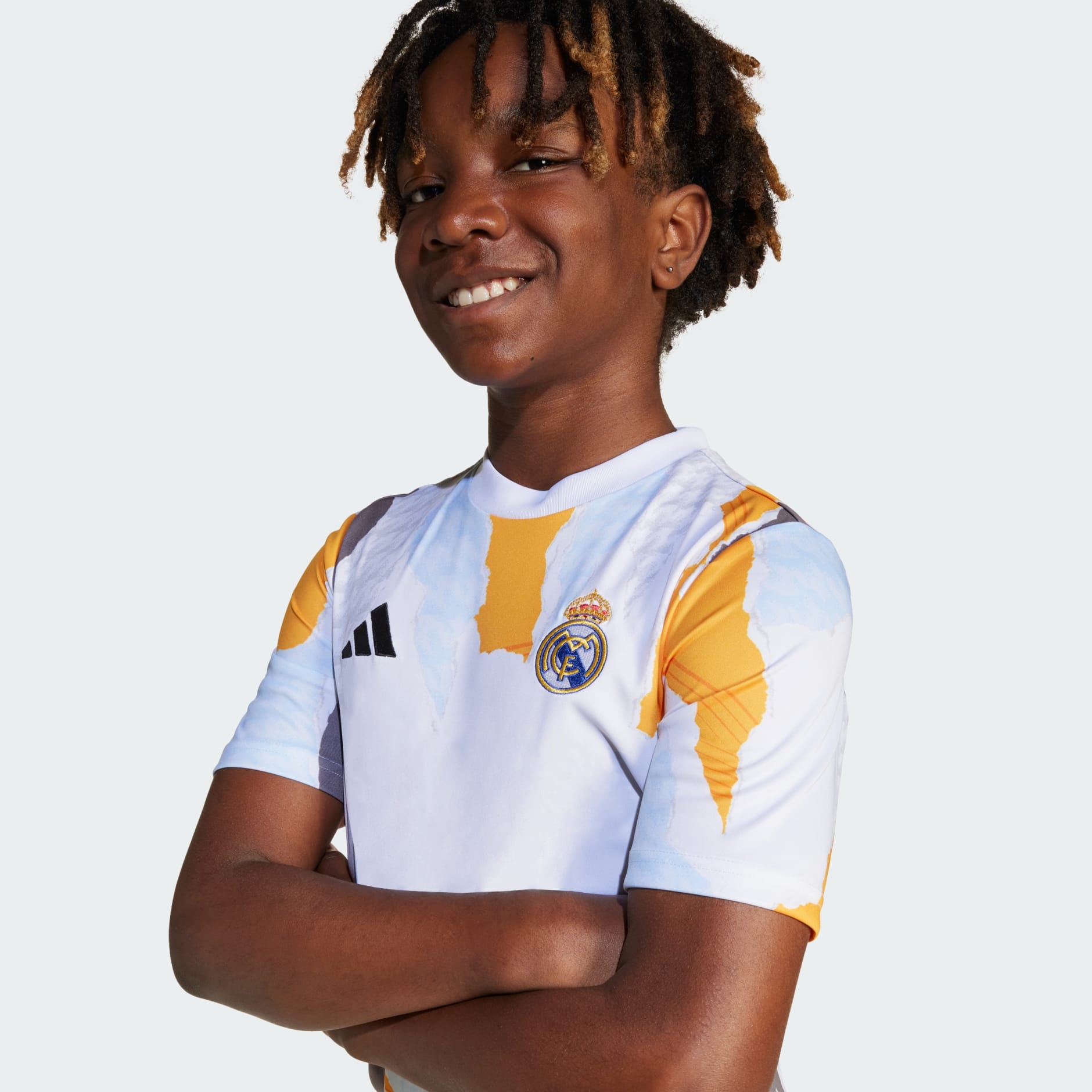 Tricou de încălzire Real Madrid 24/25 pentru copii