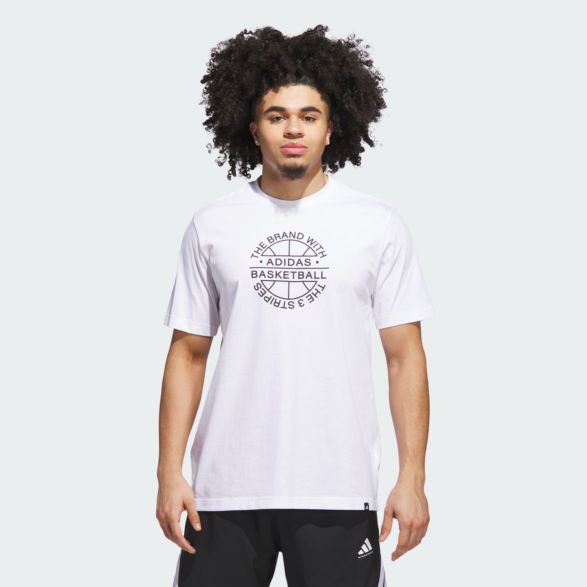 Basketball Emblem Graphic Tee