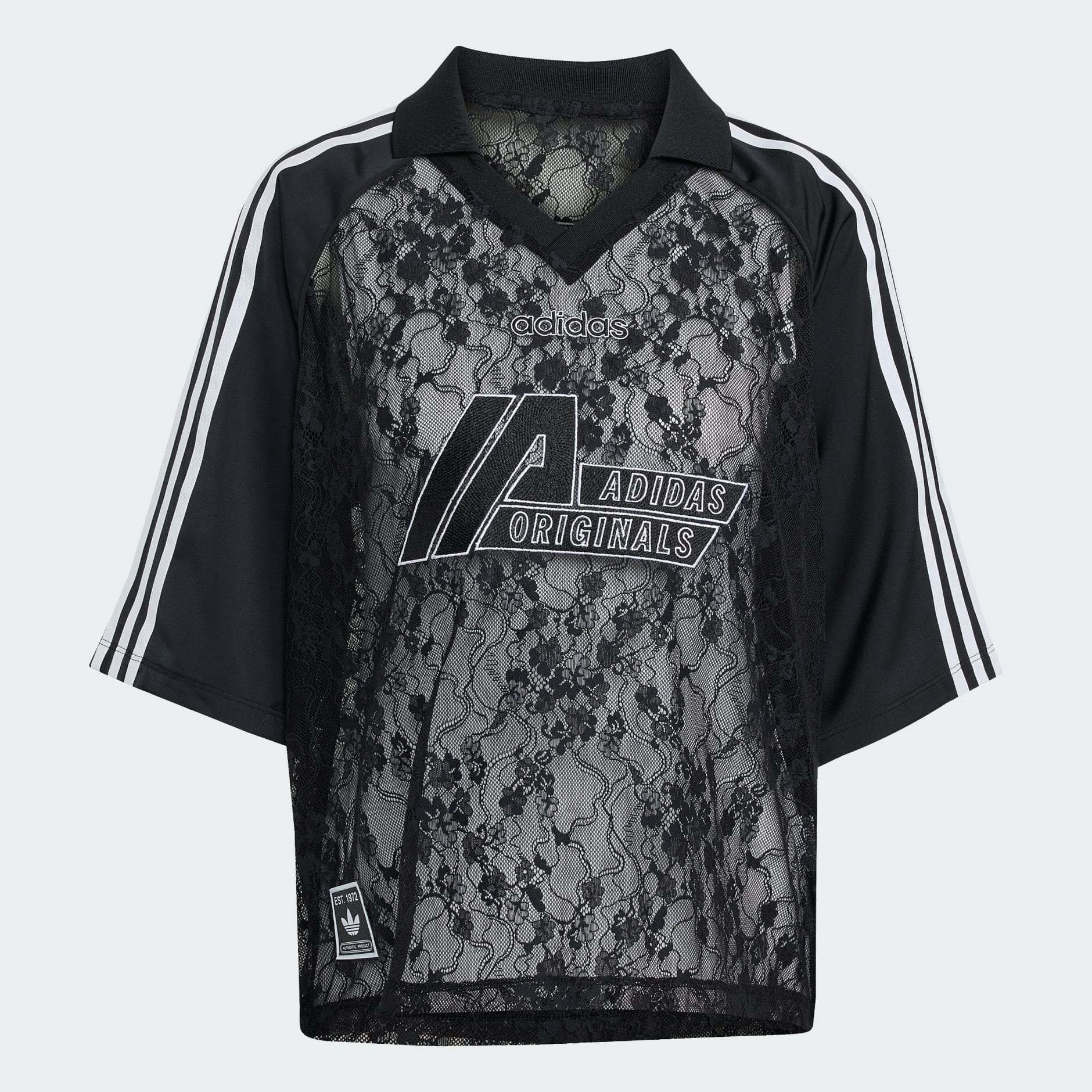 【ADIDAS ORIGINALS】★LONGSLEEVE LACE JERSEY★正規品★ adidas Originals Longsleeve Lace Jersey - White | adidas