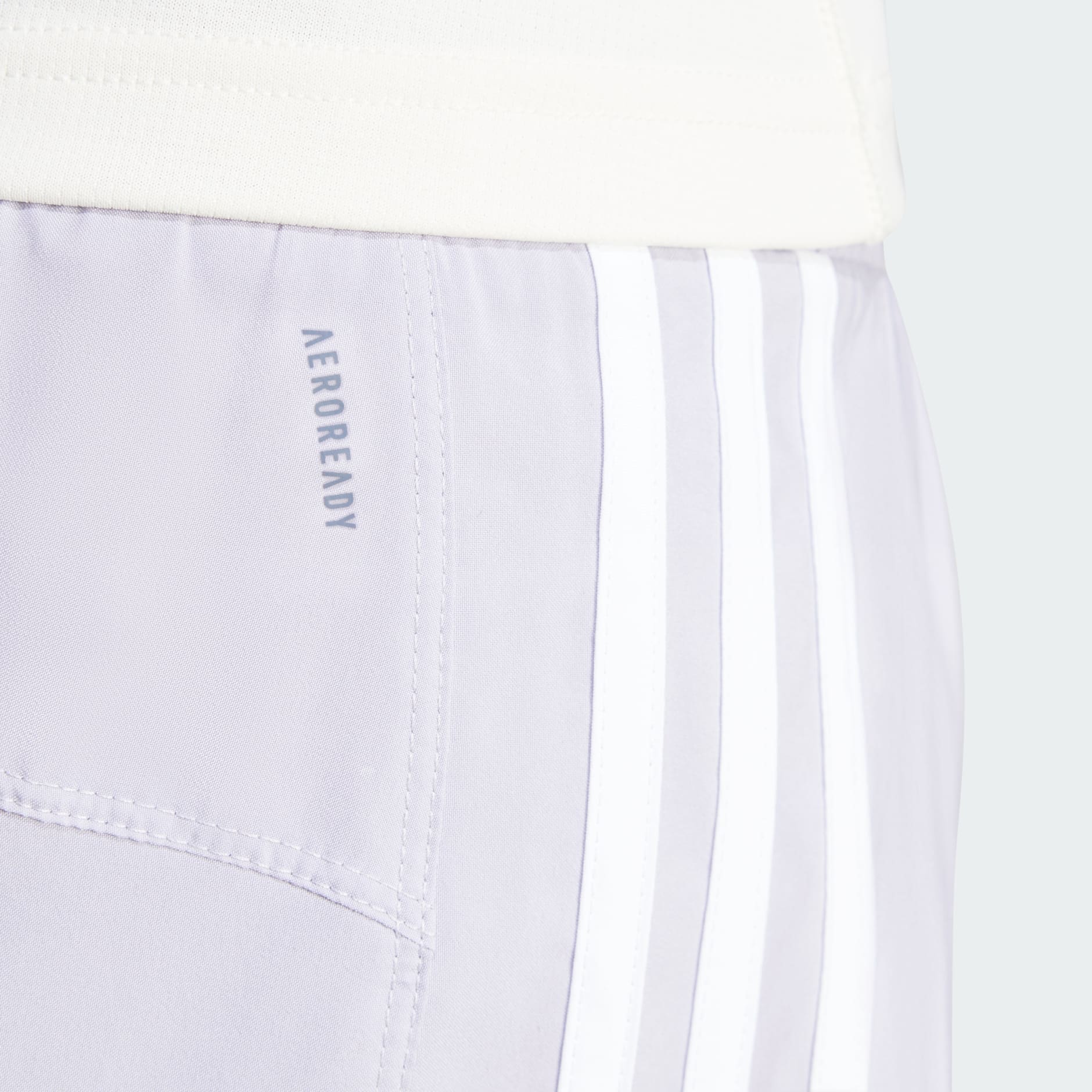Pacer Training 3-Stripes Woven High-Rise Shorts