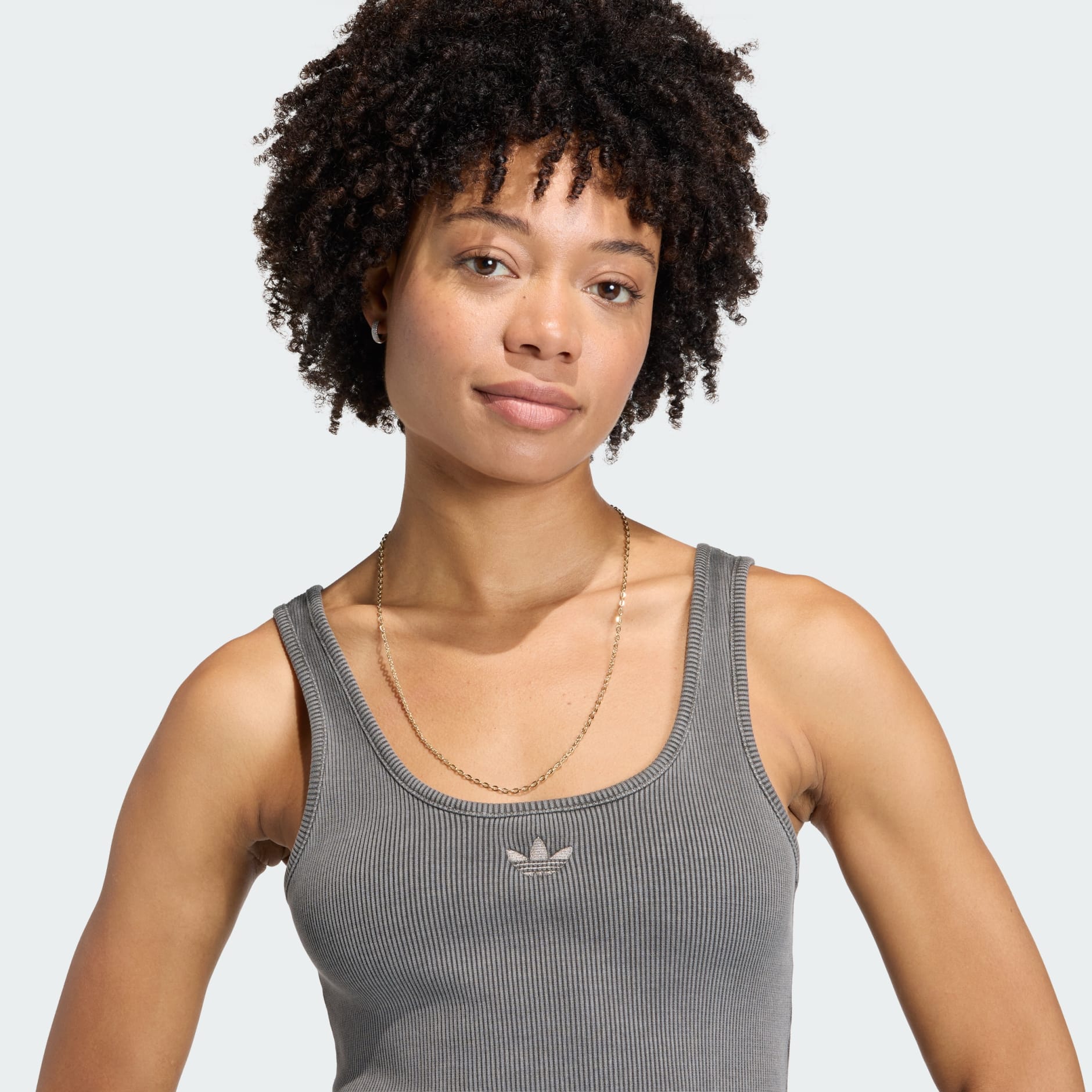 ESSENTIALS RIB TANK MAXI DRESS WASHED