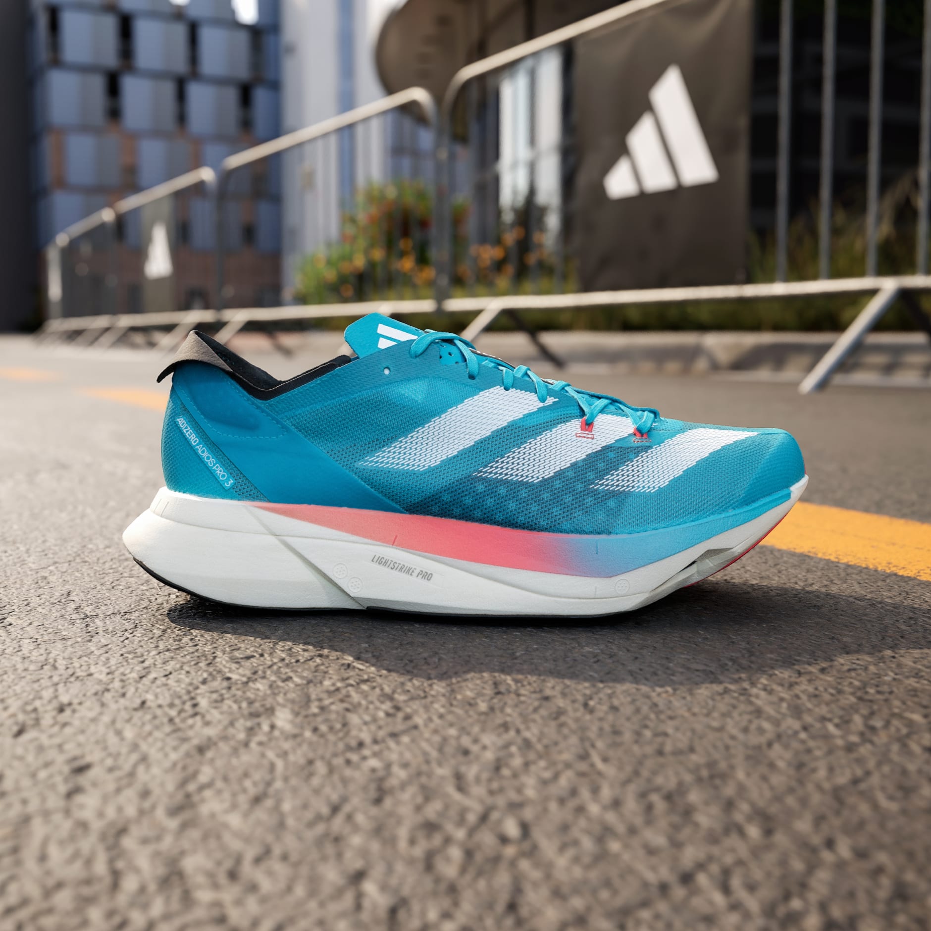 Adidas Adios pro 3 25.5使用2km - アウトドアシューズ