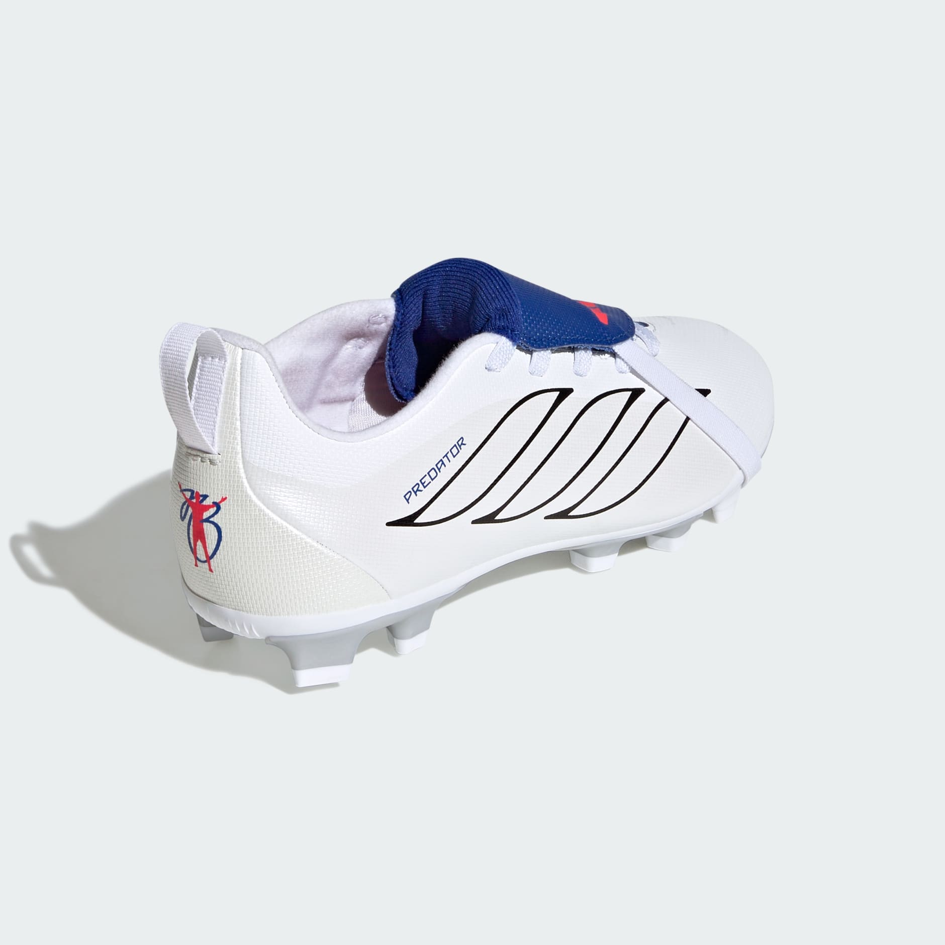 Predator Club Fold-Over Tongue Elastic Laces Firm Ground/Multi Ground Football Boots Kids