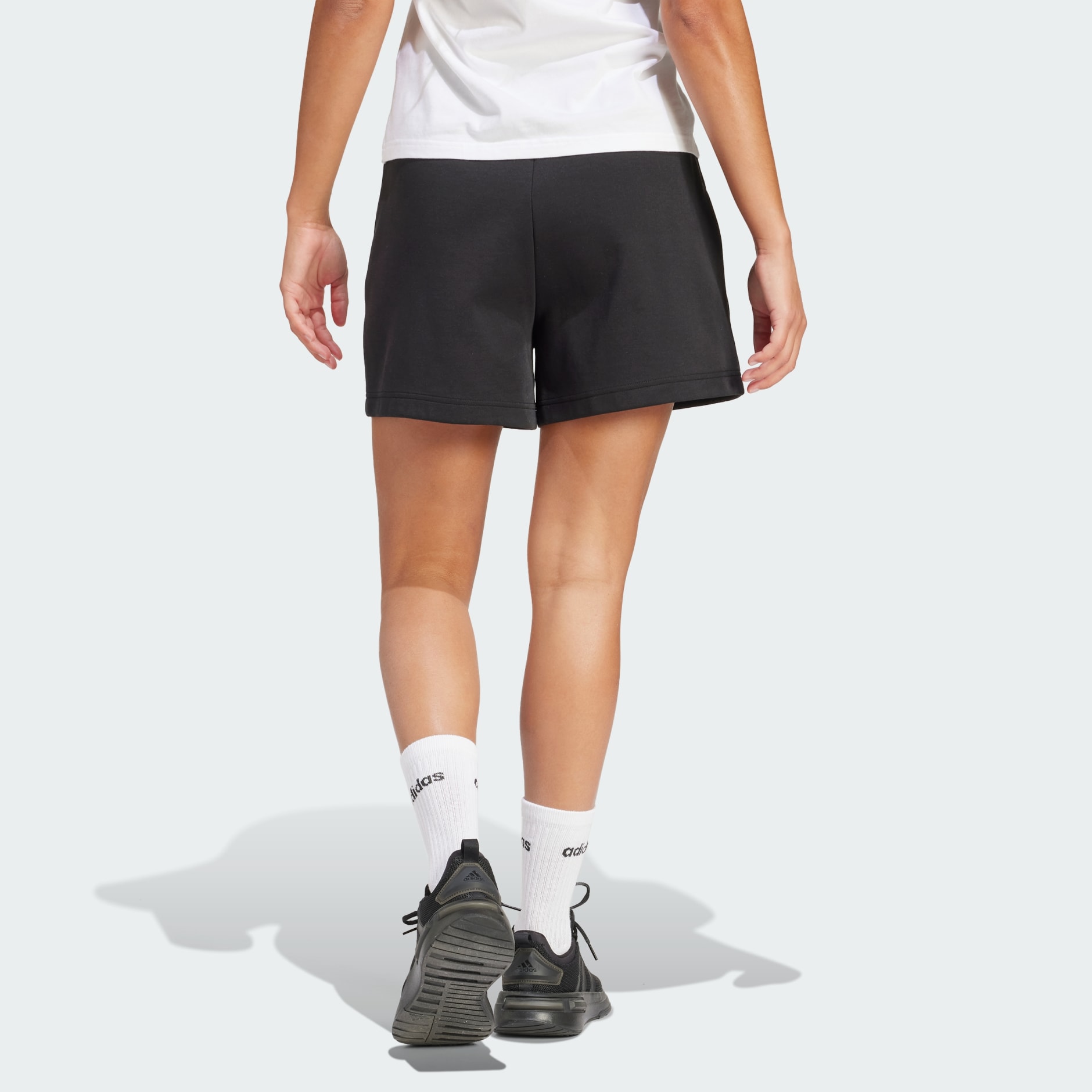 adidas Future Icons Badge of Sport Shorts - Black | adidas UAE