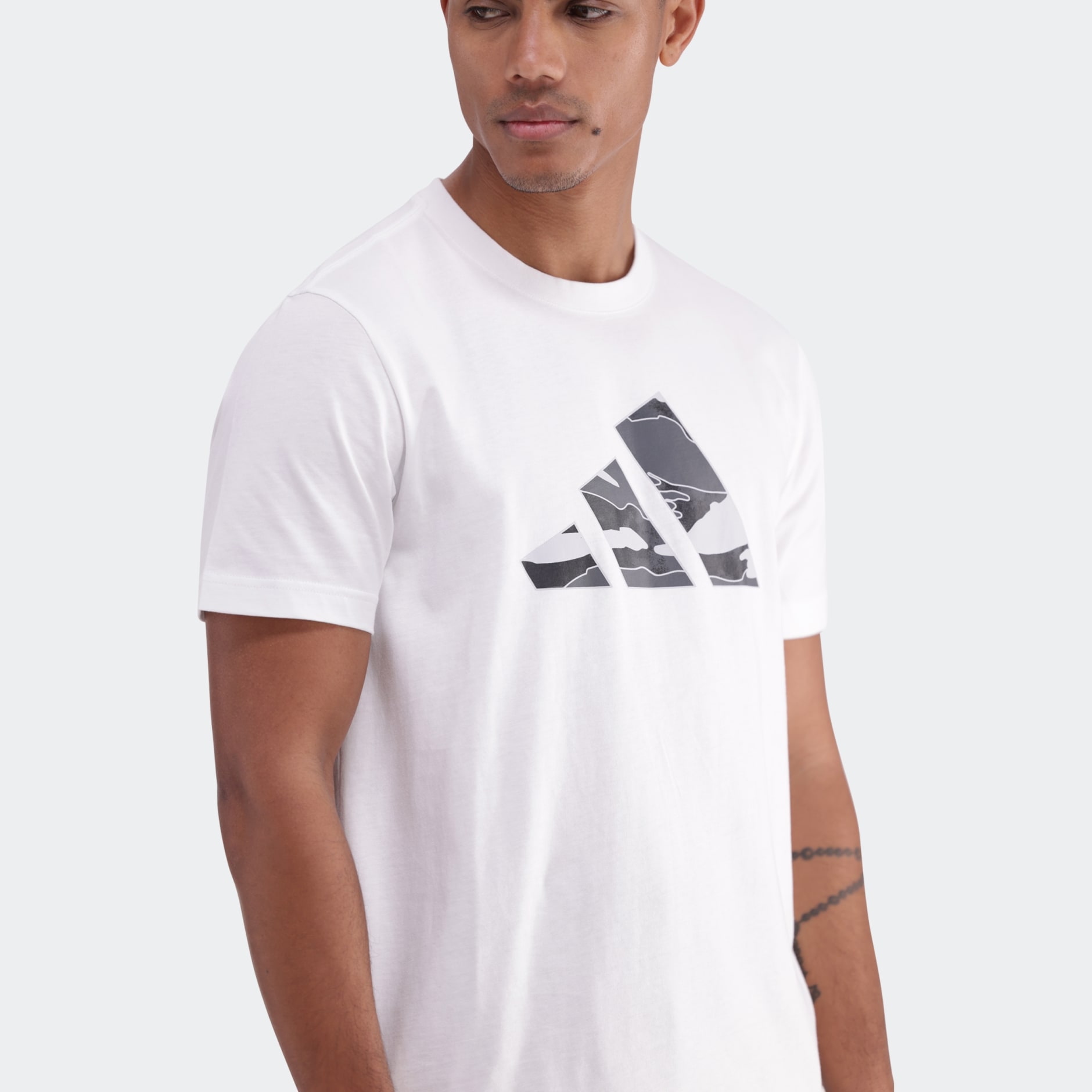 Camo Logo Graphic T-Shirt