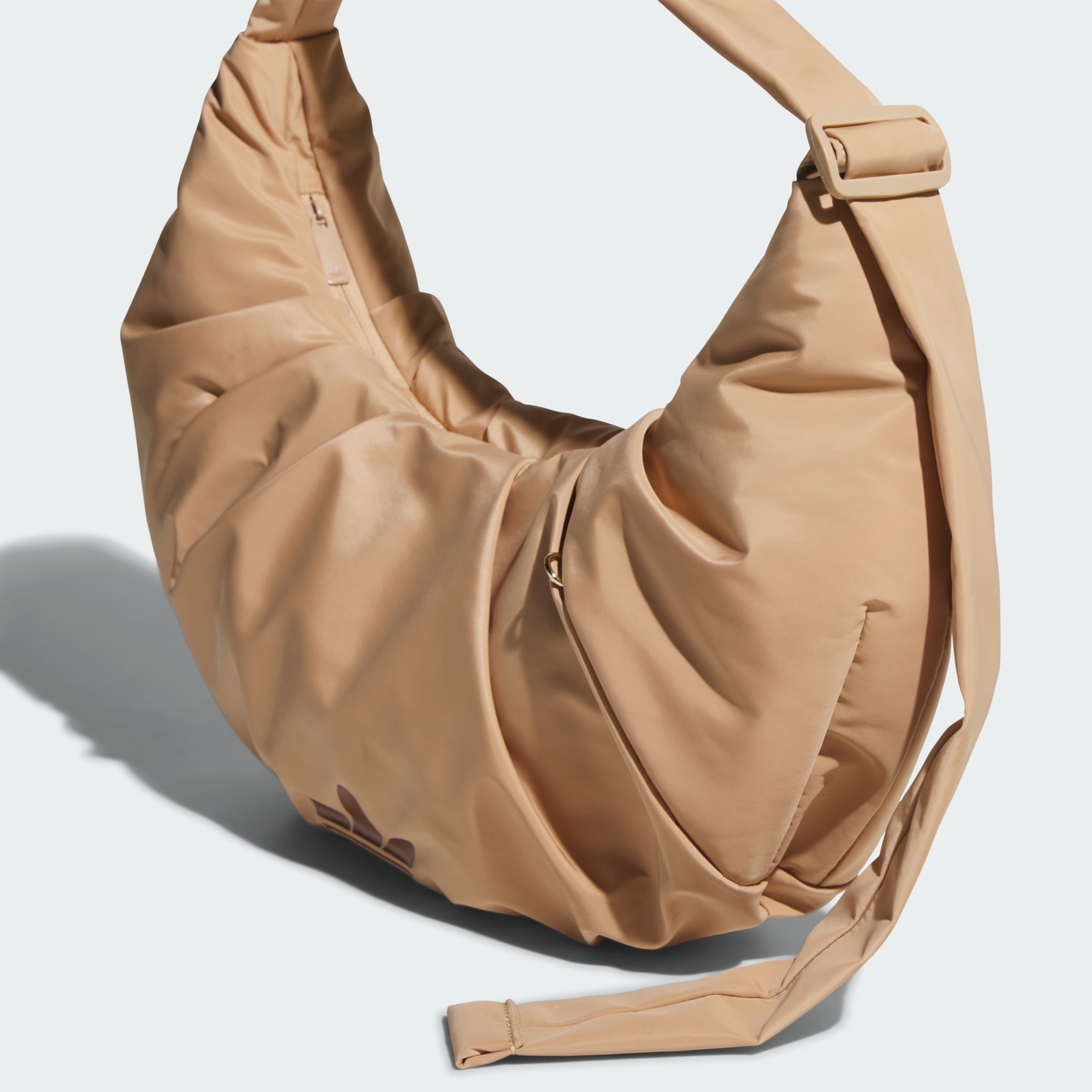 ☆Adidas☆Originals ORIGINALS CLOUD BAG LARGE Brown Originals Cloud Shoulder Bag Crinkle Version Large Size