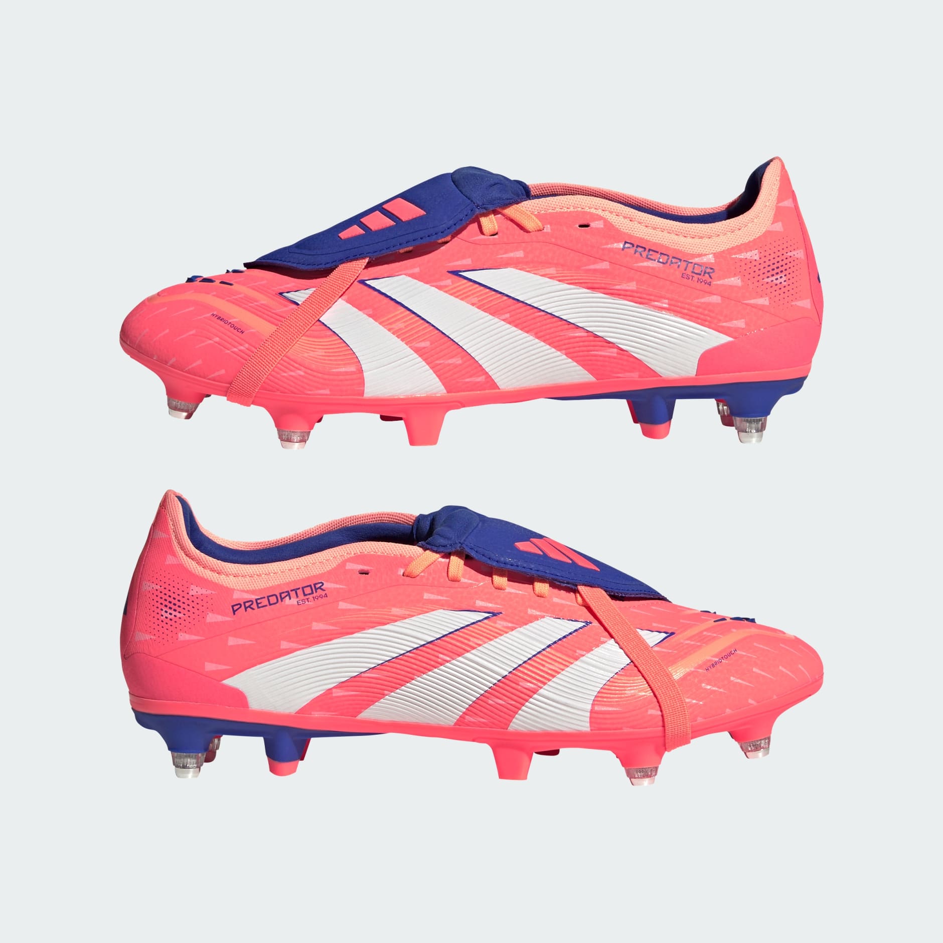 Ghete de fotbal Predator Pro cu limbă pliabilă, pentru teren moale