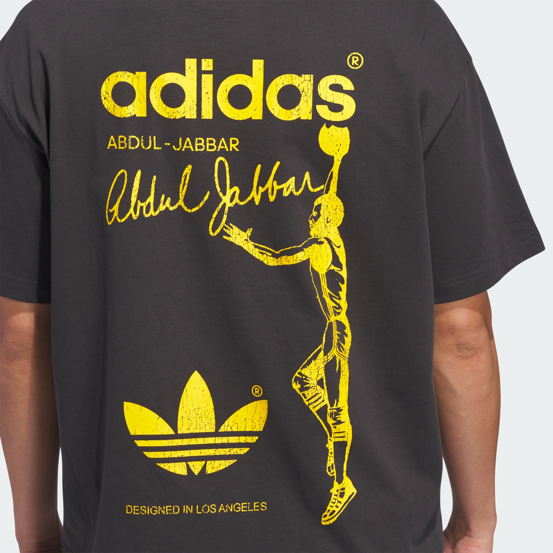 adidas Jabbar Skyhook Tee - Grey | adidas UAE adidas Jabbar Skyhook Tee - Grey | adidas UAE