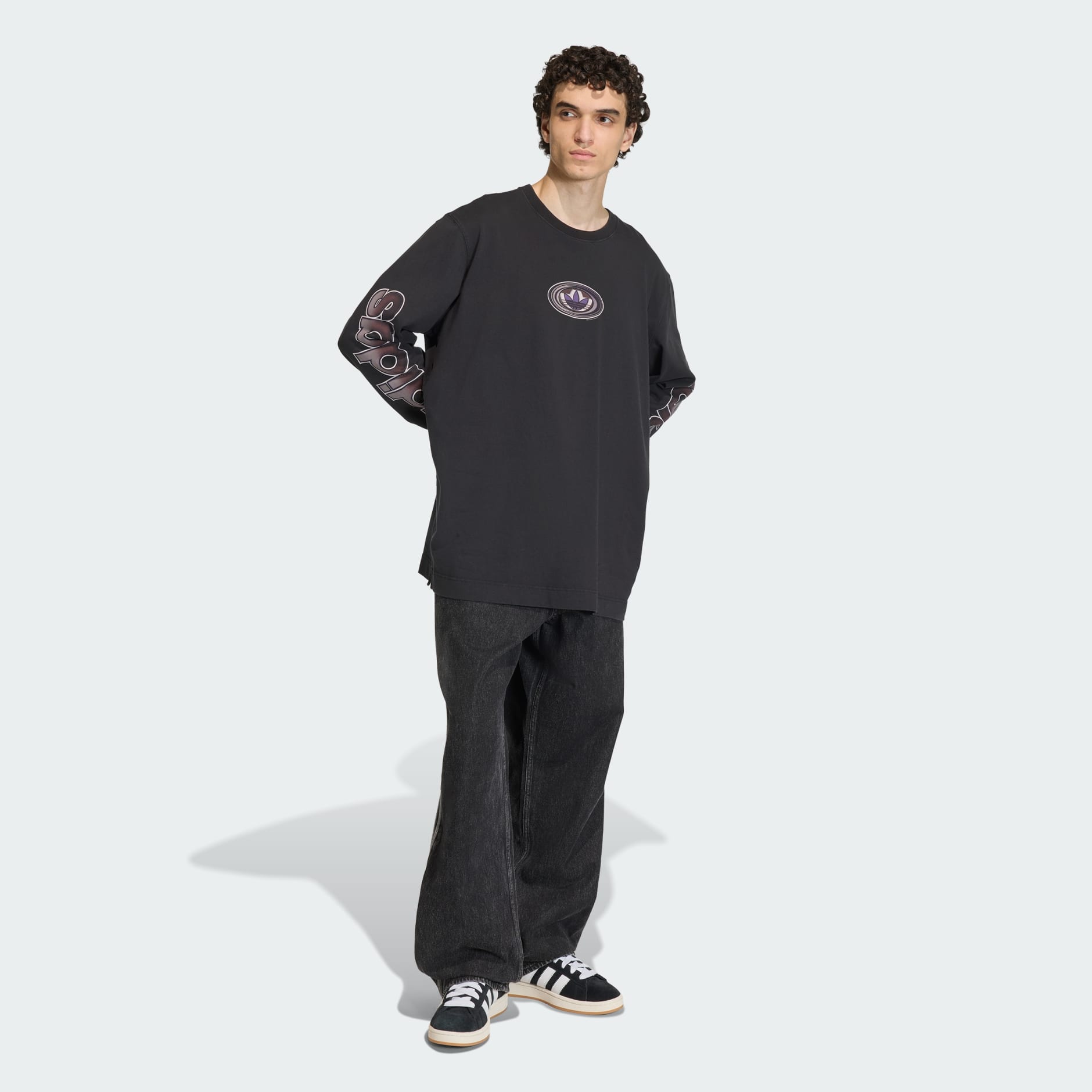 adidas 90s ALTERNATIVE SPORT ARCHIVE GRAPHIC LONG SLEEVE TEE