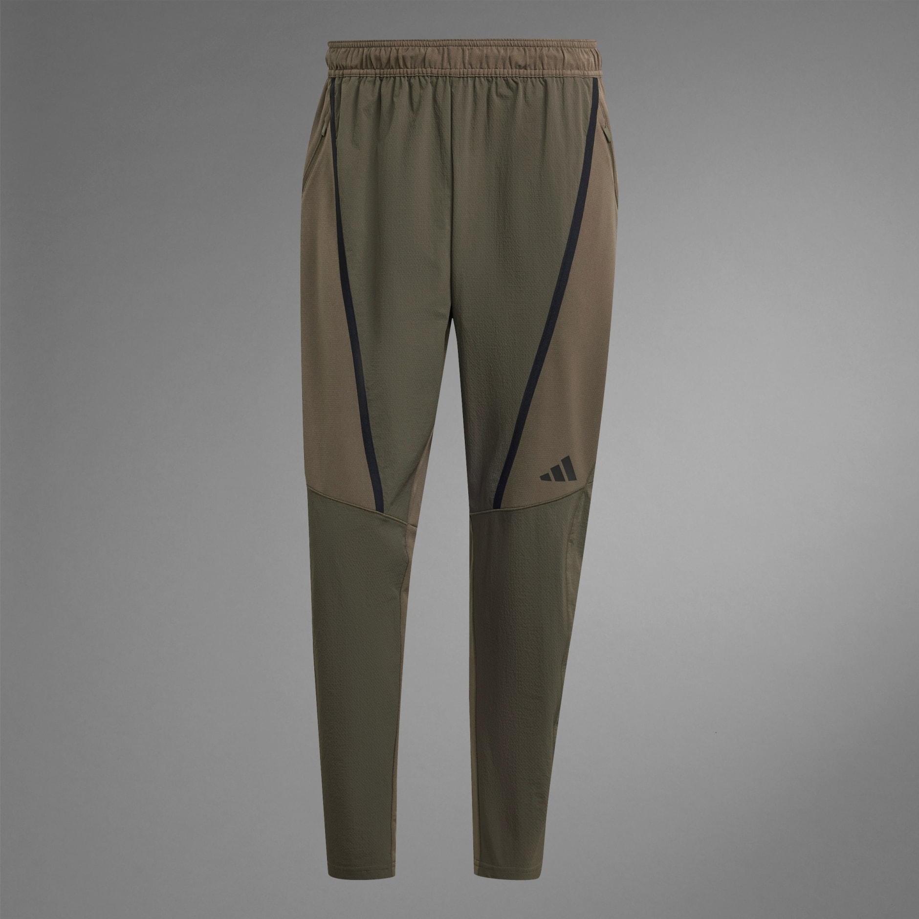 Adidas khaki coaching pants online