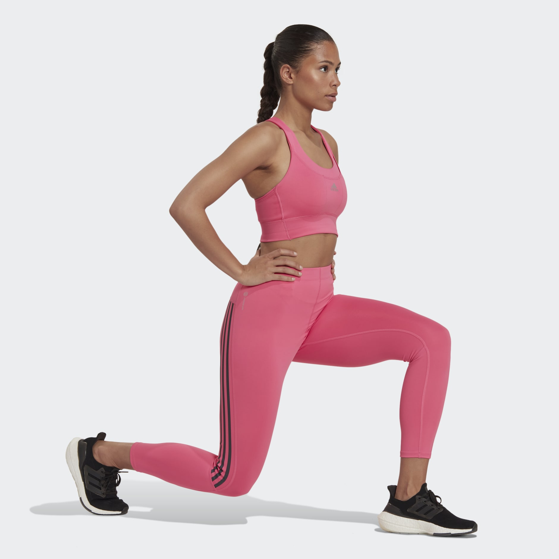 Run Icons 3-Stripes 7/8 Running Leggings