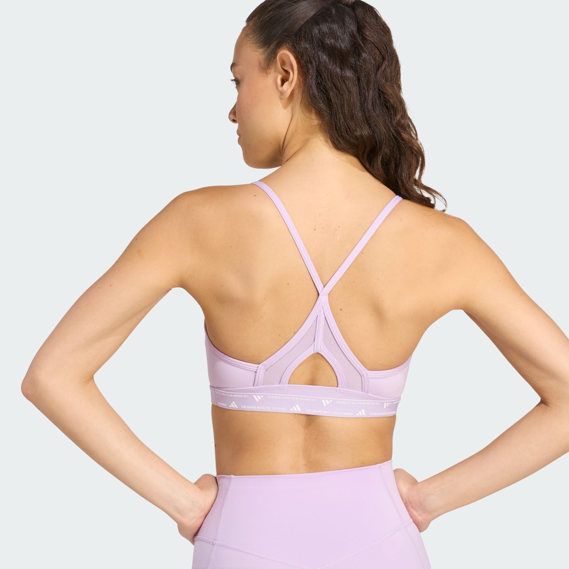 Sportski grudnjak Aeroreact Training 3-Stripes