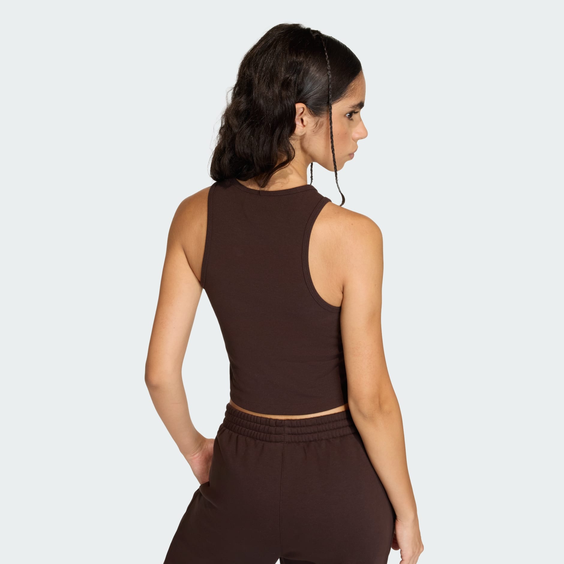 Rebrasta majica bez rukava Essentials