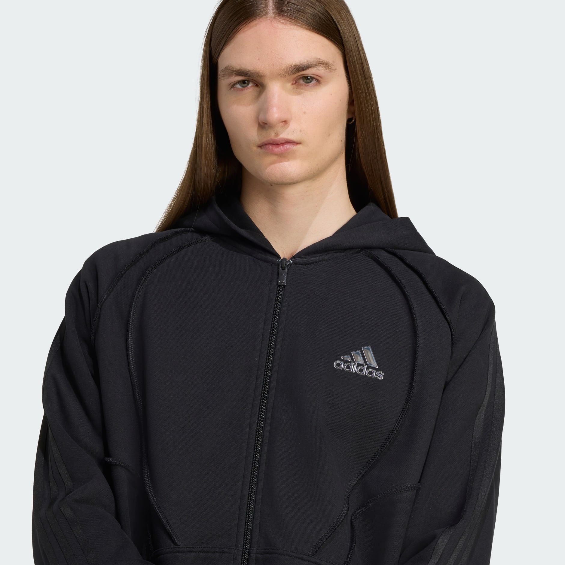 adidas Adilenium Season 4 Teamgeist Full-Zip Hoodie - Black