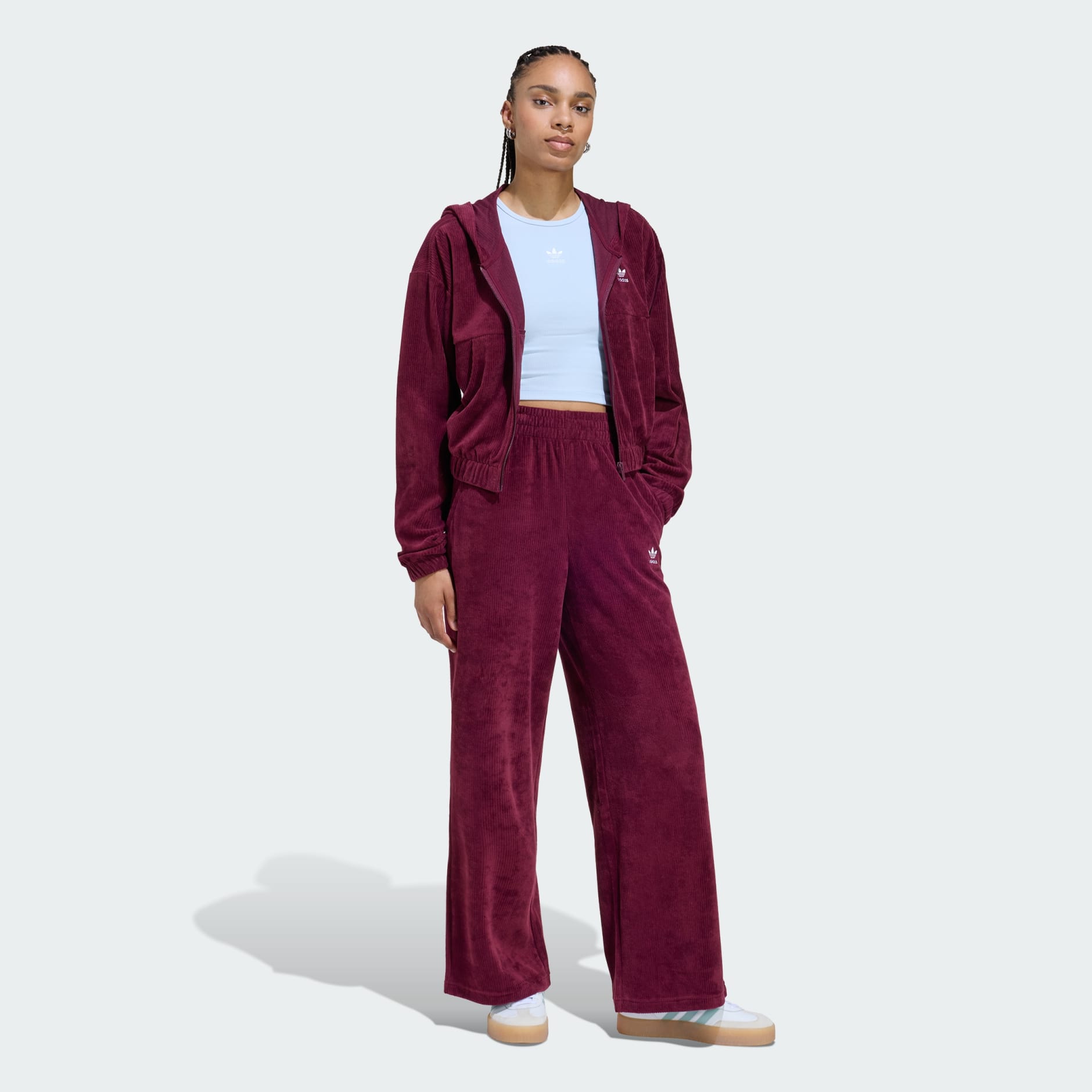 ESSENTIALS CHENILE TRACK PANTS