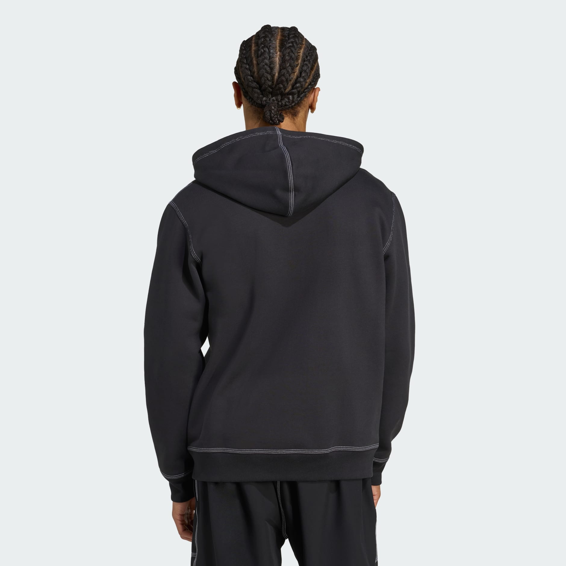 Essentials Trefoil Full-Zip Hoodie