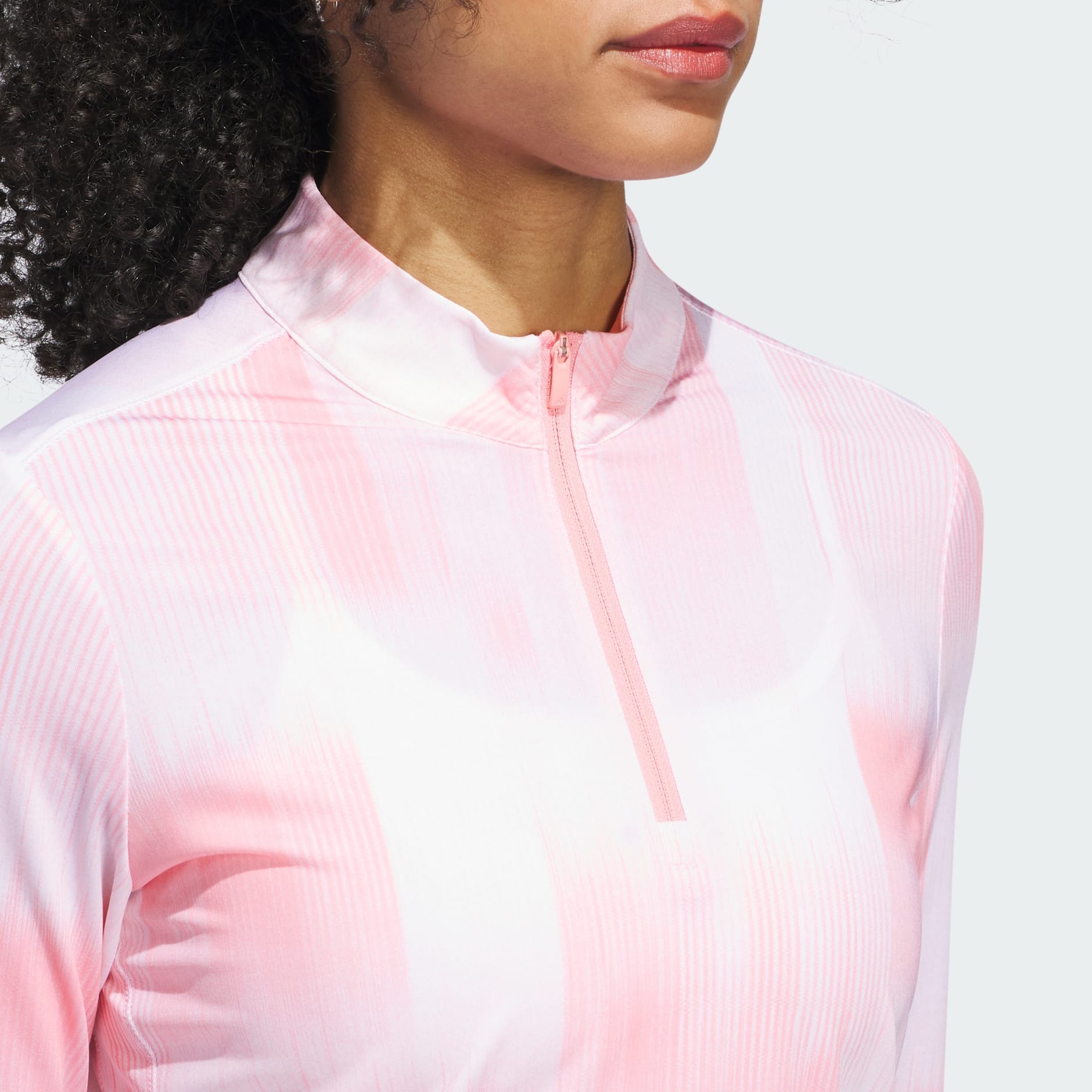 Ultimate365 Printed Quarter Zip Mock