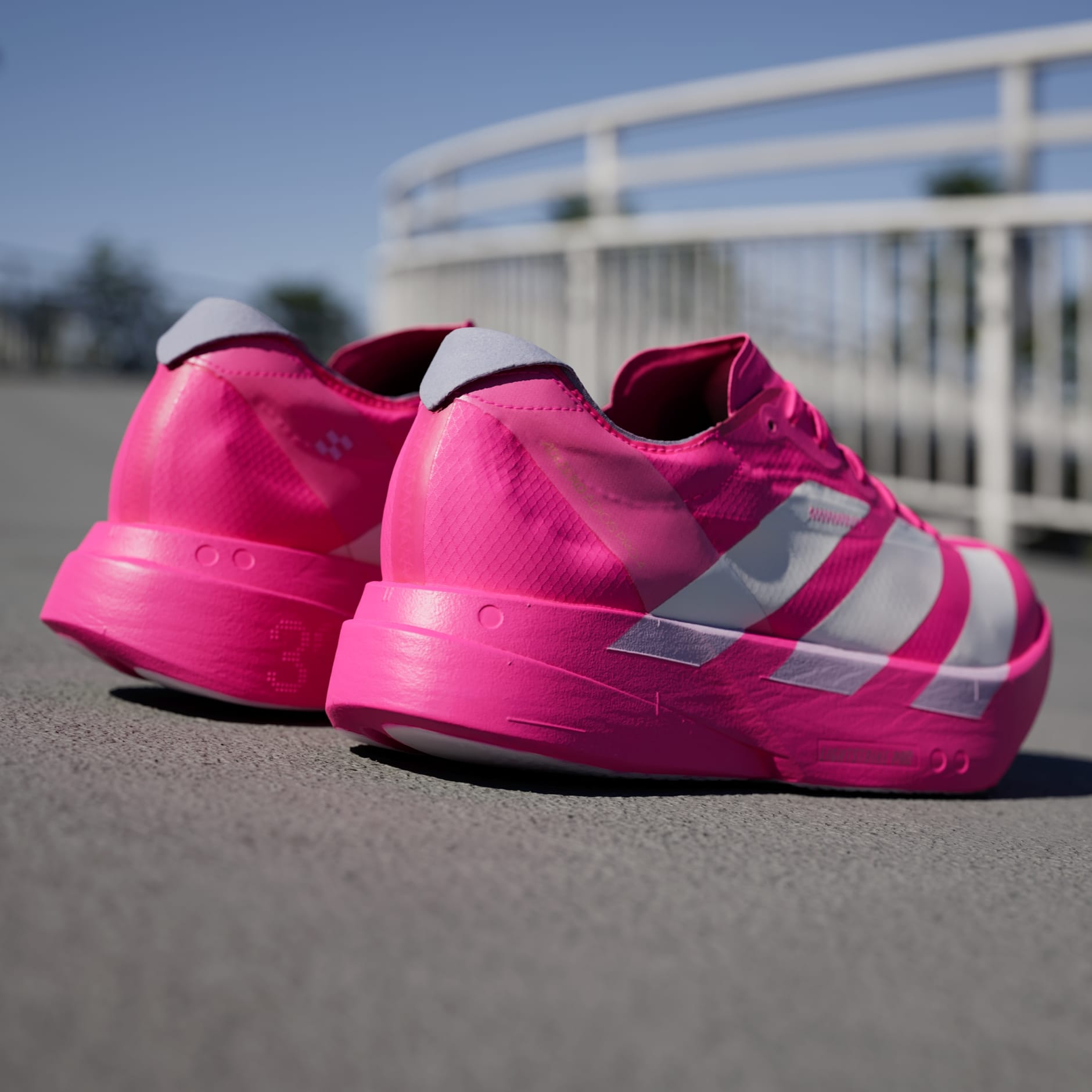 adidas Adios Pro 4 ホワイト/ブラック/ピンク 27cm adidas Adizero Adios Pro 4 Shoes - Pink | Free Shipping with
