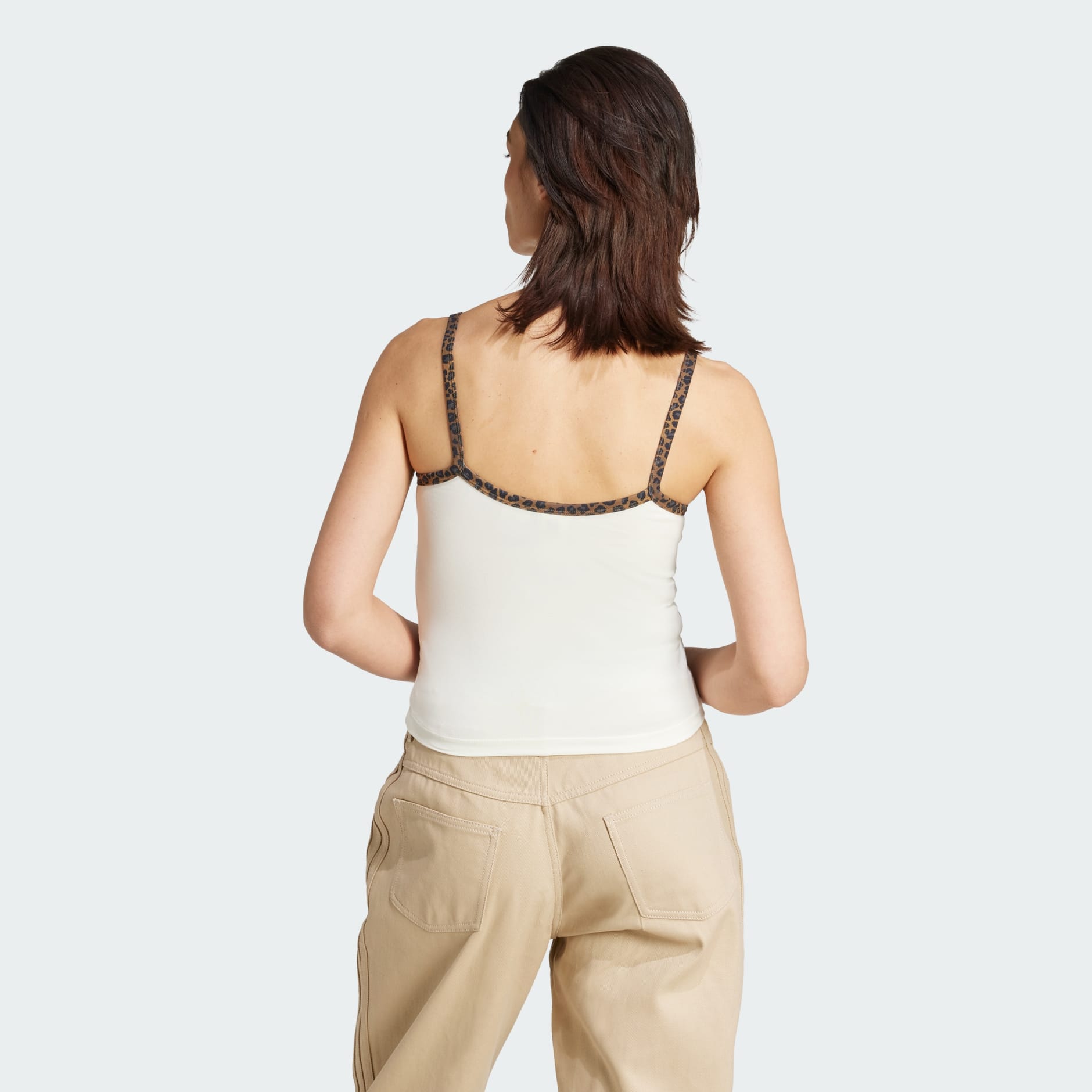 CLOTHING - Leopard Tank Top - White | adidas Oman