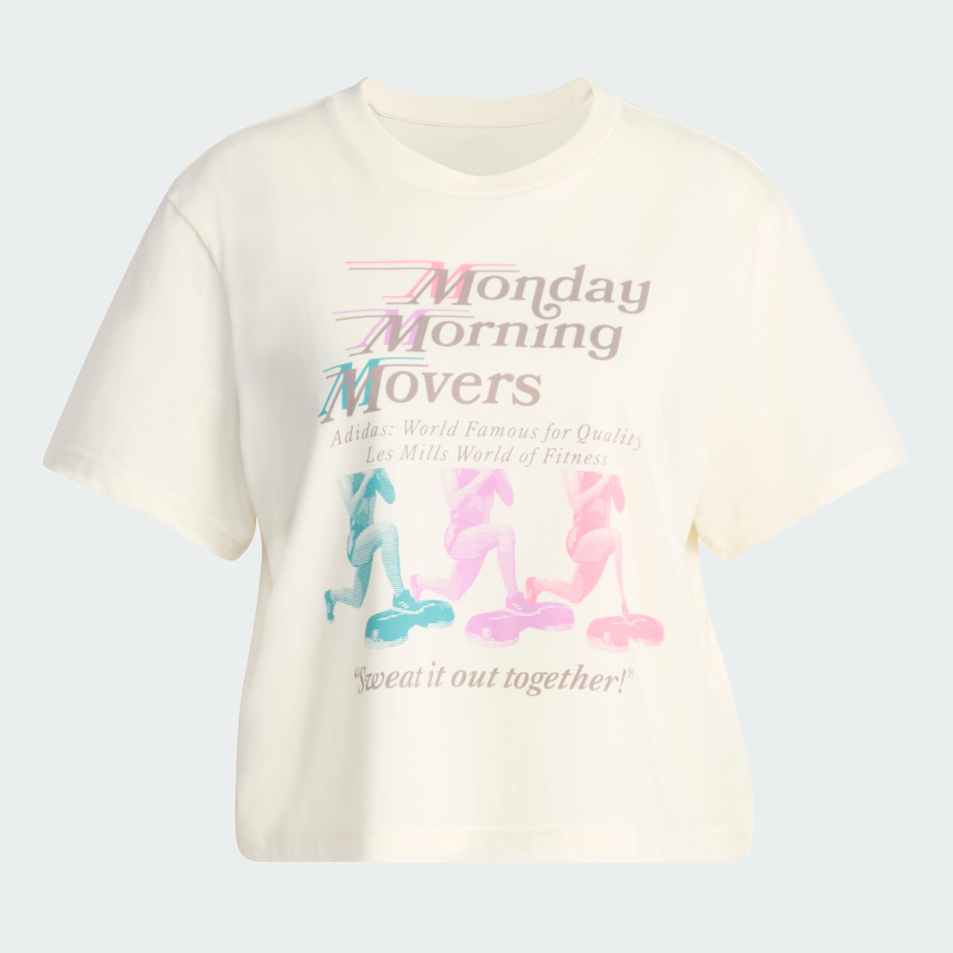 LESMILLS MOVERS 圖案 T 裇