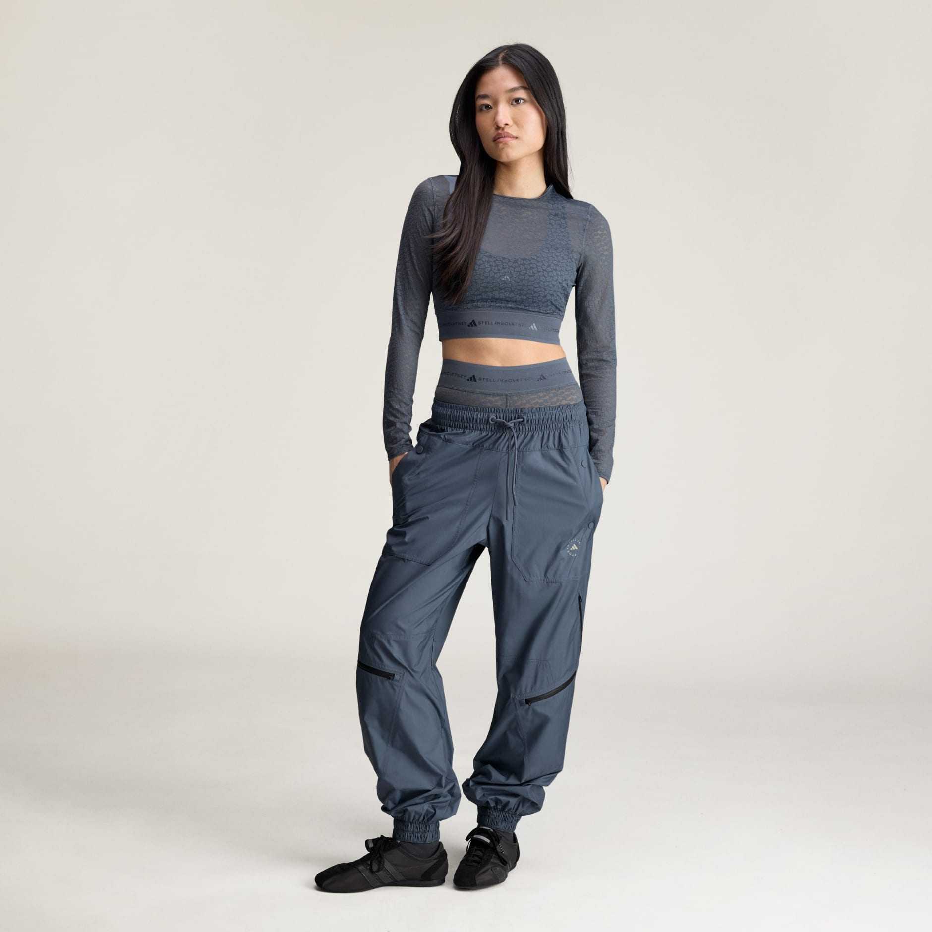 מכנסי ריצה adidas by Stella McCartney Zip