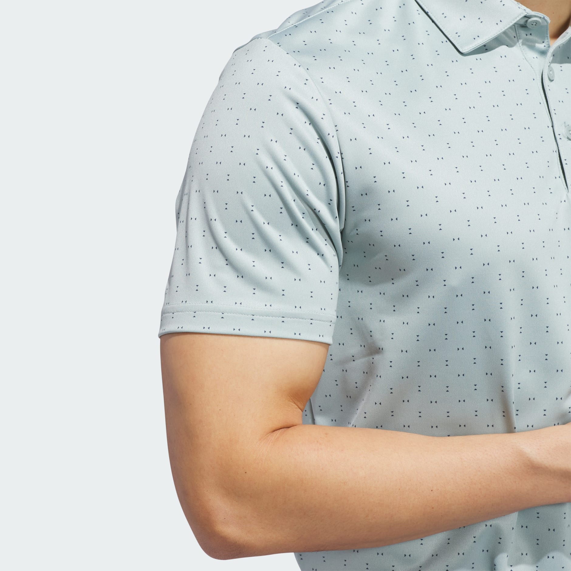 PERFORMANCE TEXTURED PRINT POLO SHIRT