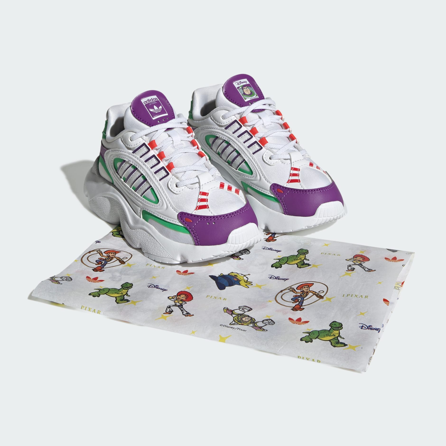 ADIDAS DISNEY PIXAR TOY STORY OZMILLEN ELASTIC LACE SHOES