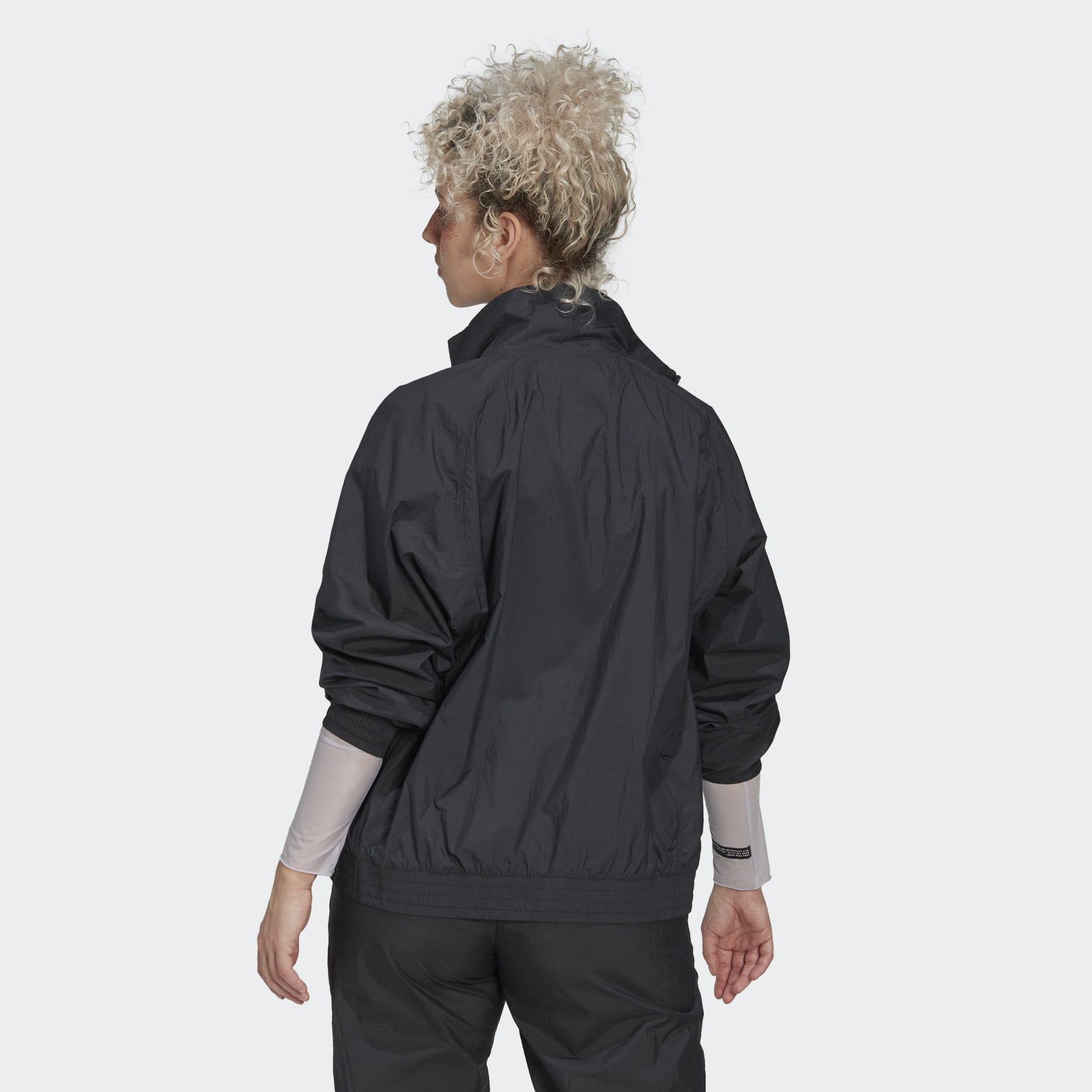 Woven Track Top