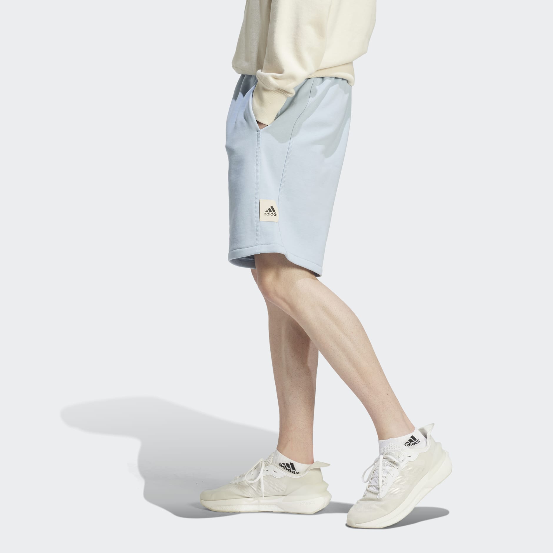 Adidas originals cheap fleece shorts