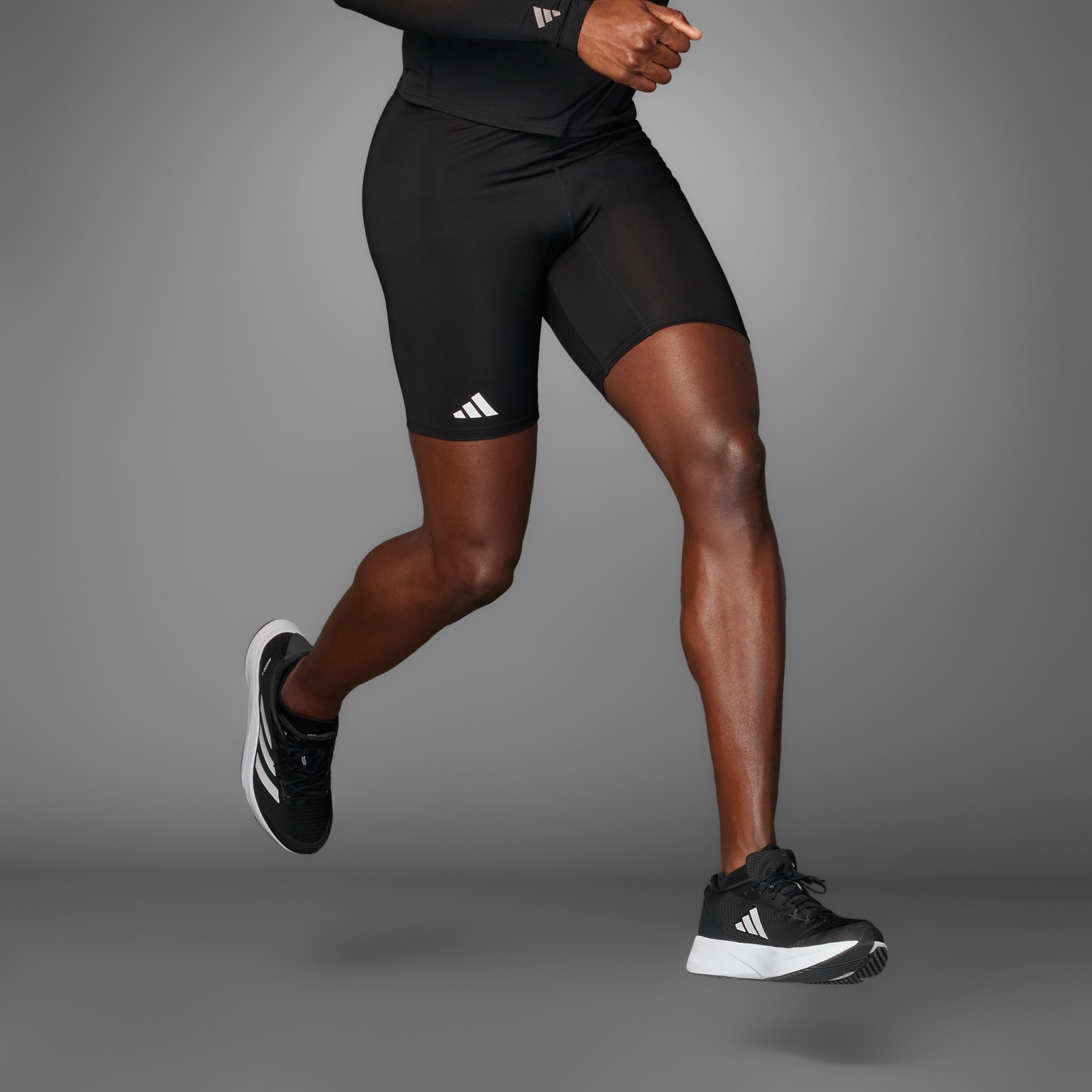 Adidas running tights shorts online