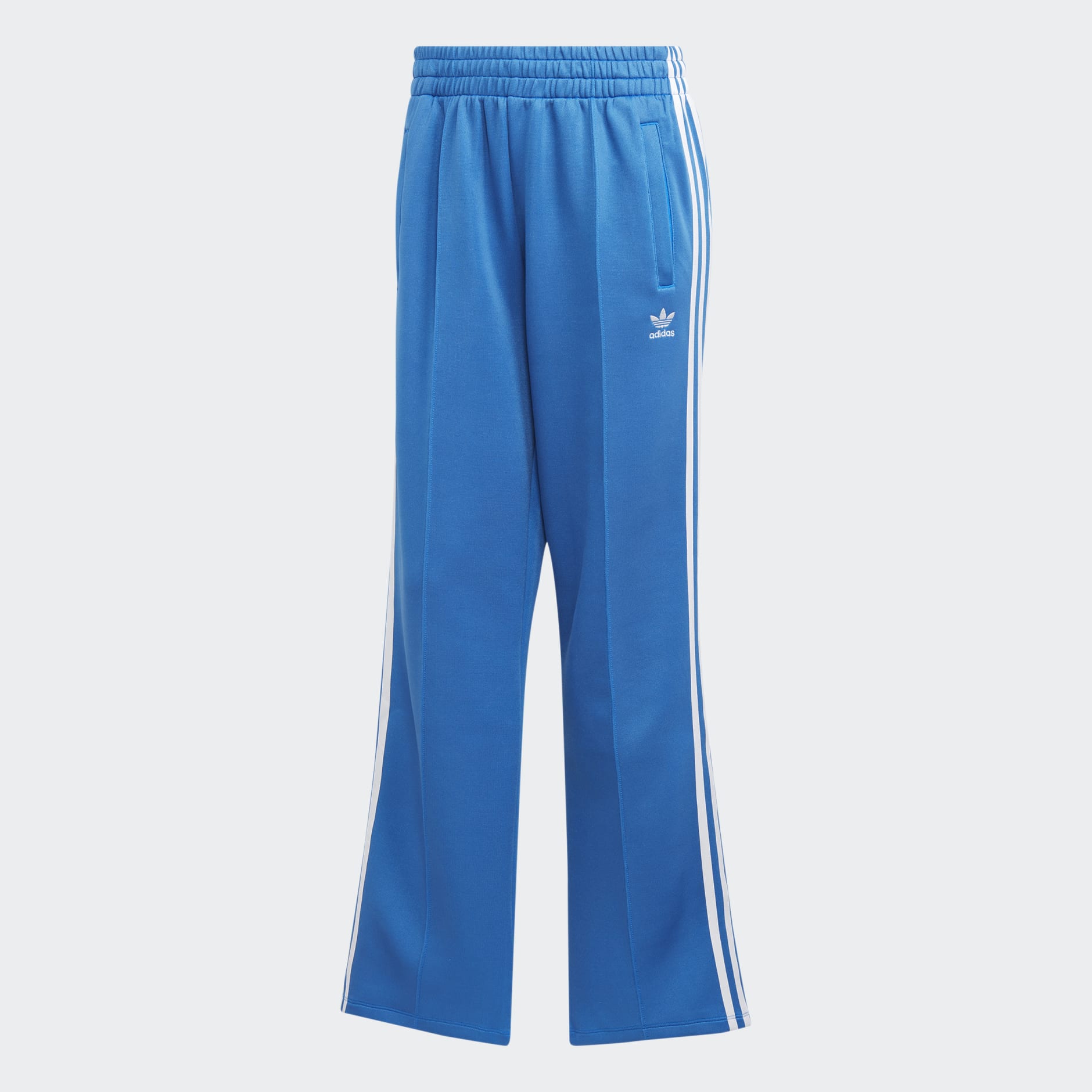 adidas Adicolor Classics+ Wide Leg Track Pants - Blue, Men's Lifestyle