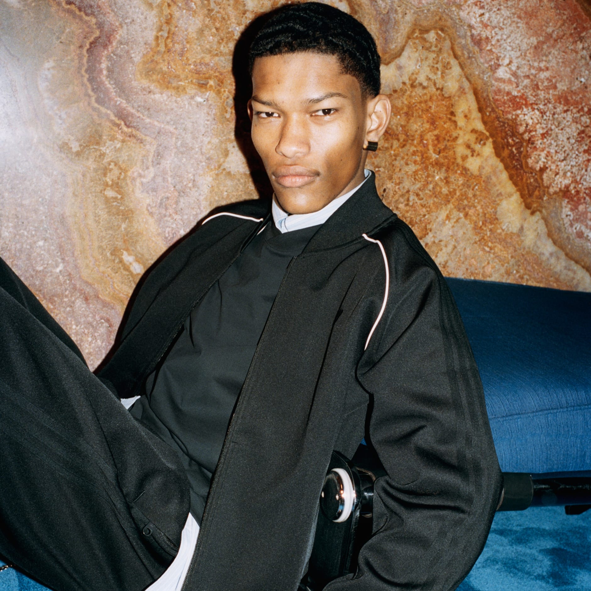 Blue Version SST Track Top