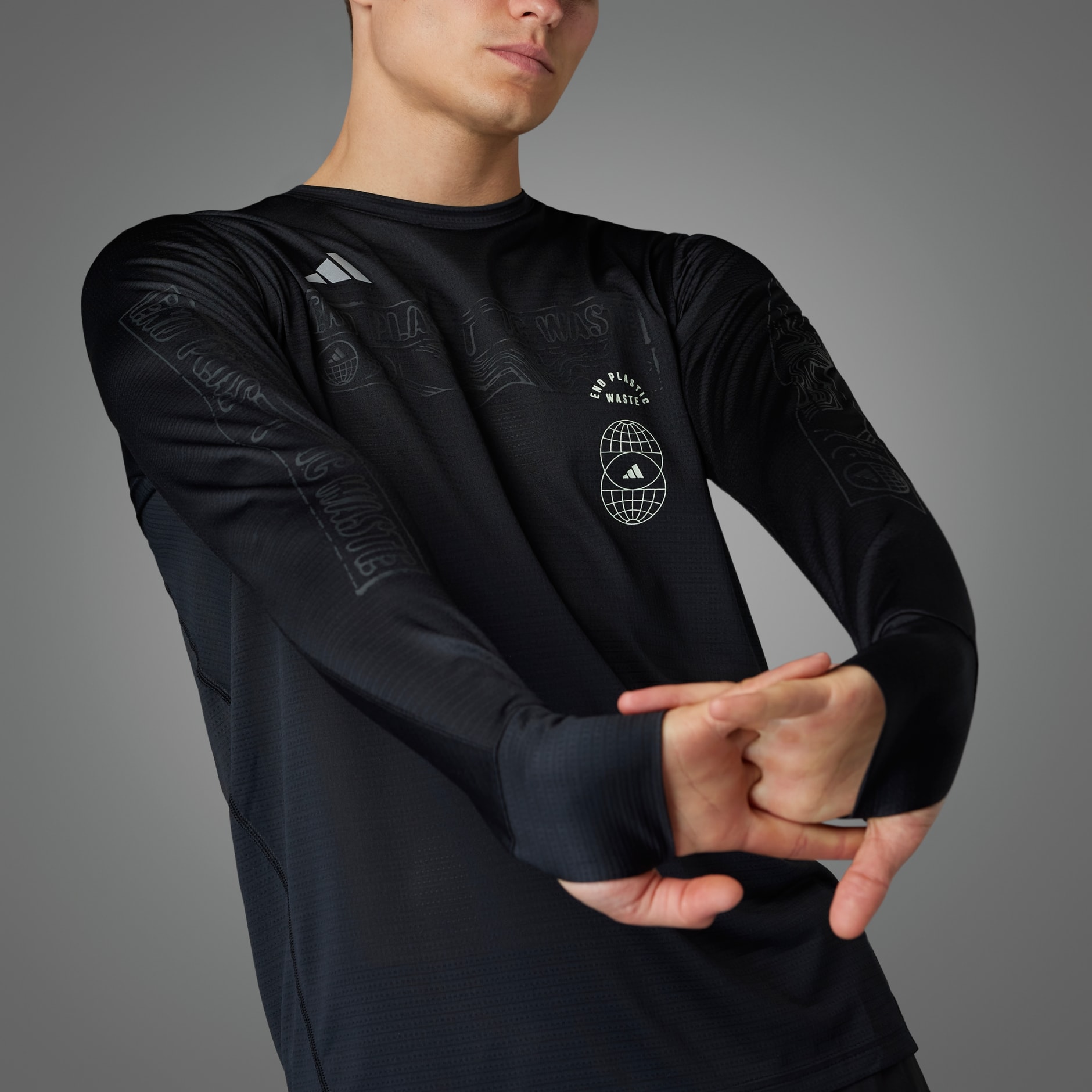 Global Running Long Sleeve Tee