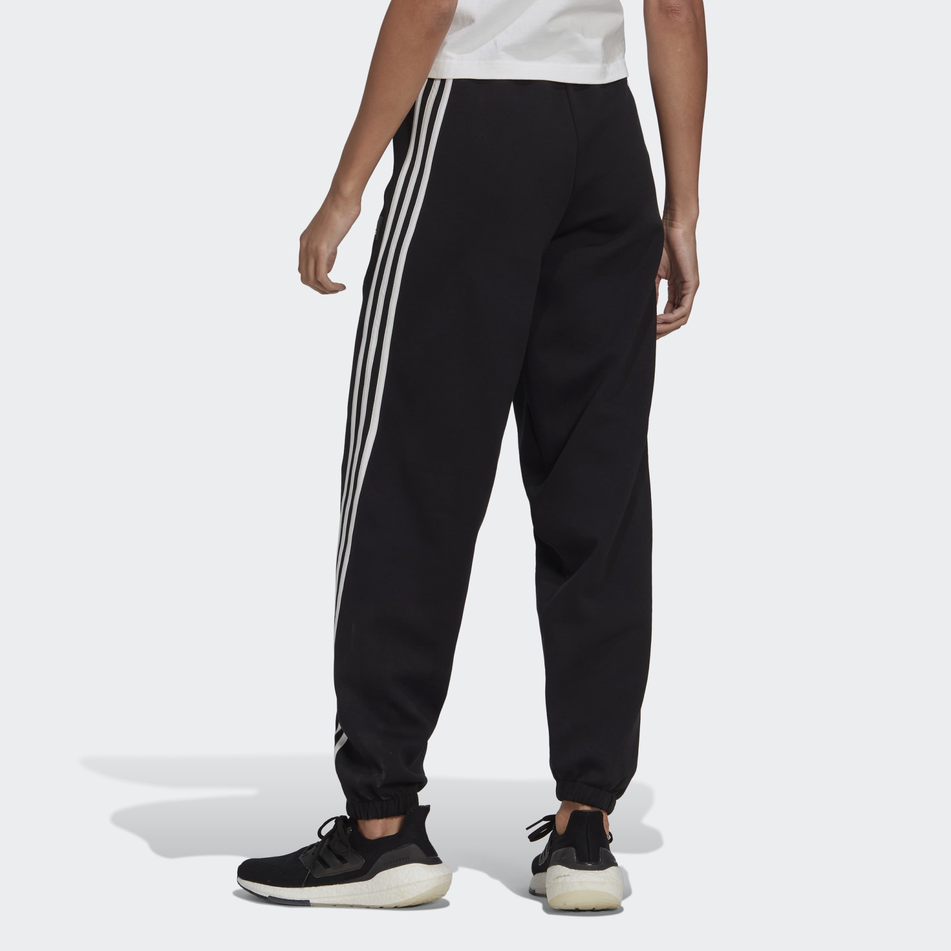adidas Future Icons 3-Stripes Pants - Black | adidas NG