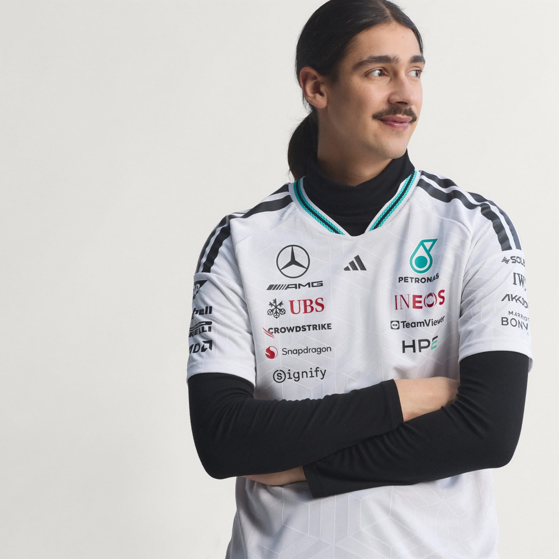 MERCEDES - AMG PETRONAS FORMULA 1 TEAM DRIVER JERSEY AUTHENTIC