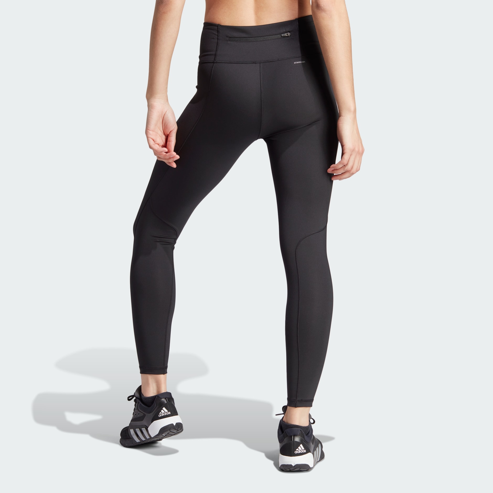 Clothing - Ultimate Running 7/8 Leggings - Black | adidas South Africa