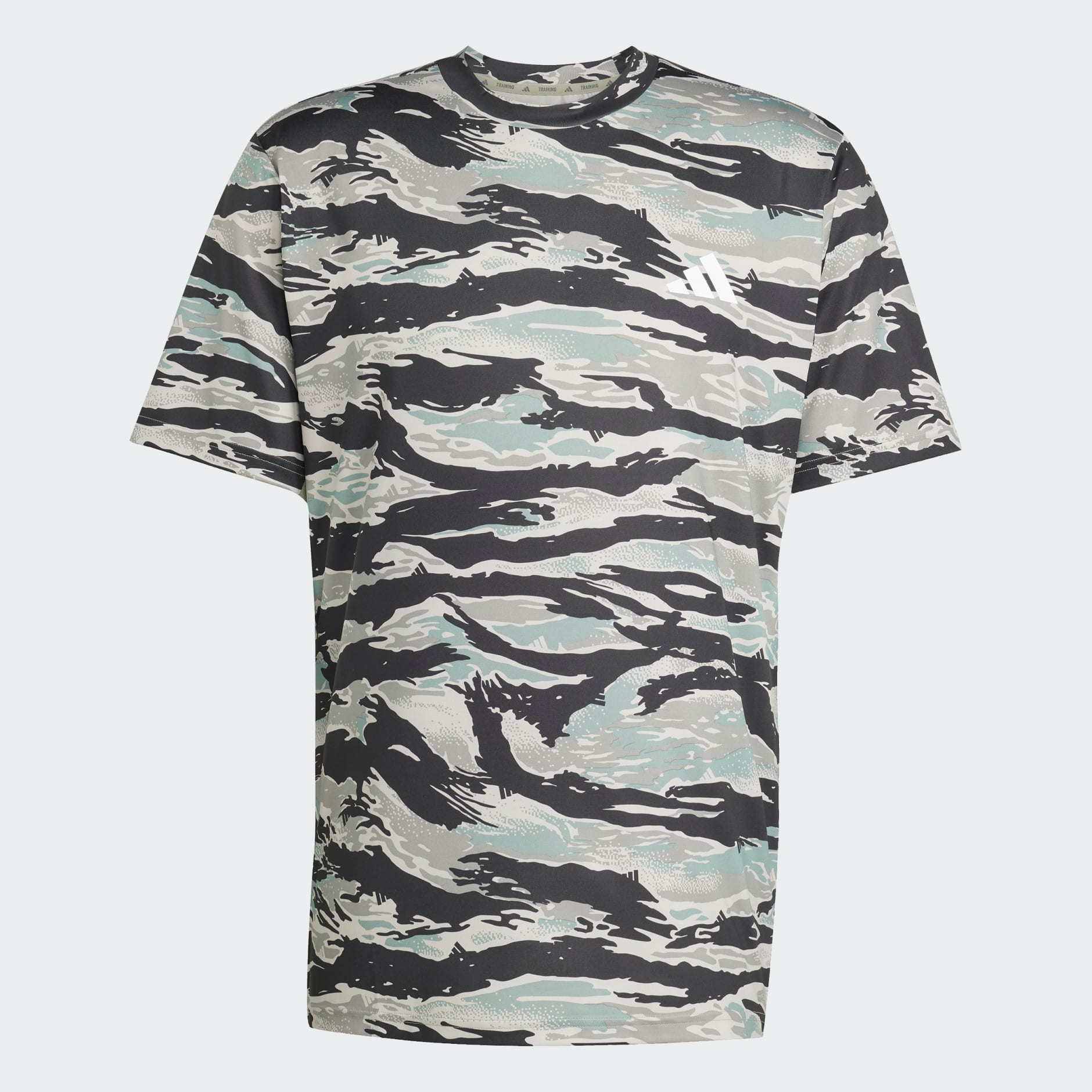 Tricou Train Essentials Camo AOP