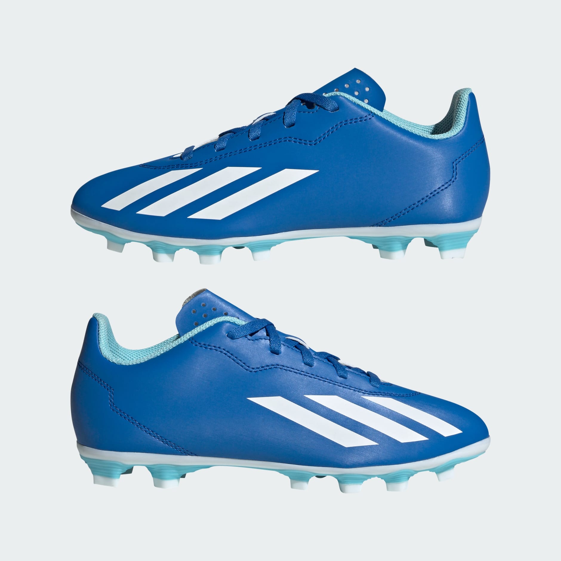 Shoes - X Crazyfast.4 Flexible Ground Boots - Blue | adidas South Africa