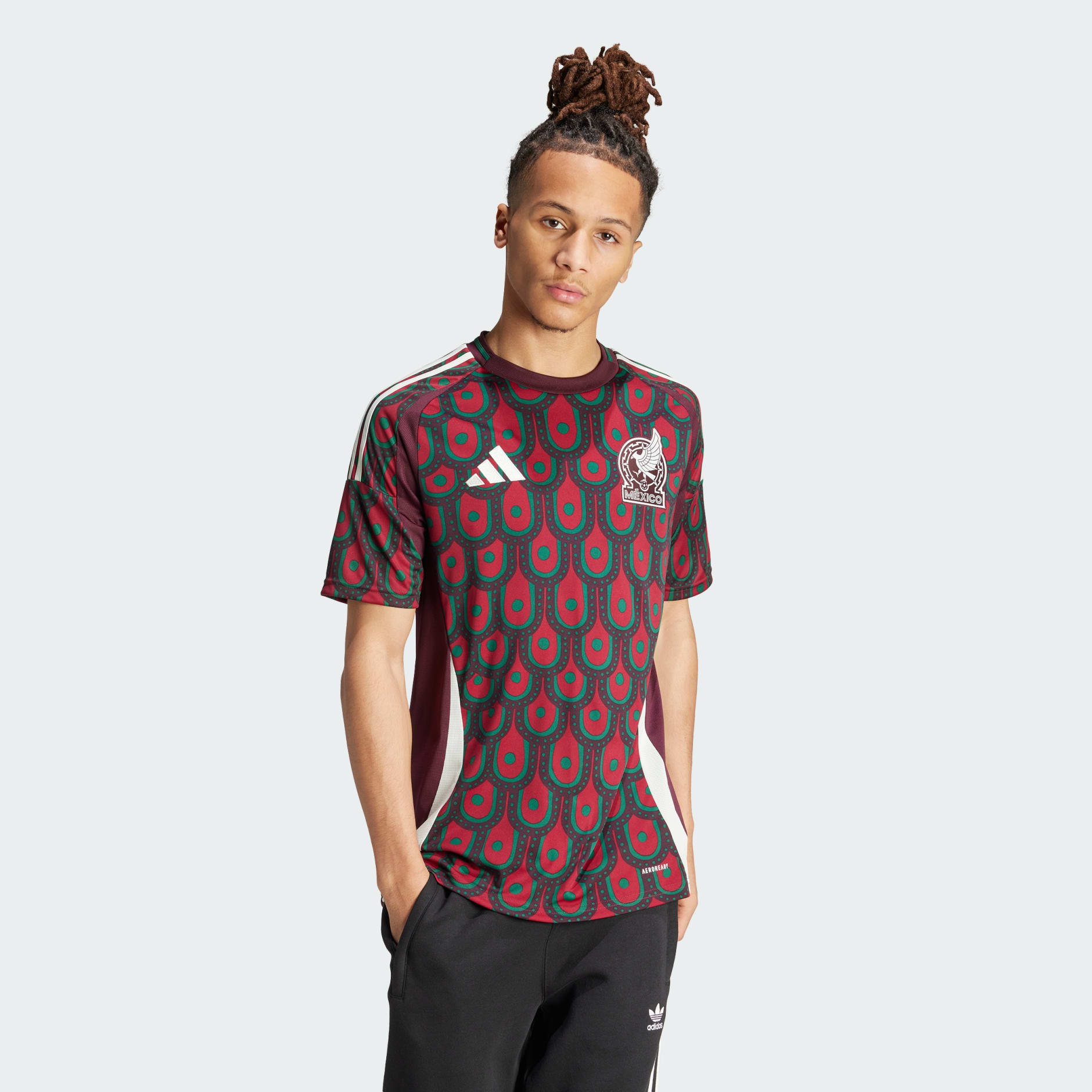 Adidas mexico home jersey on sale