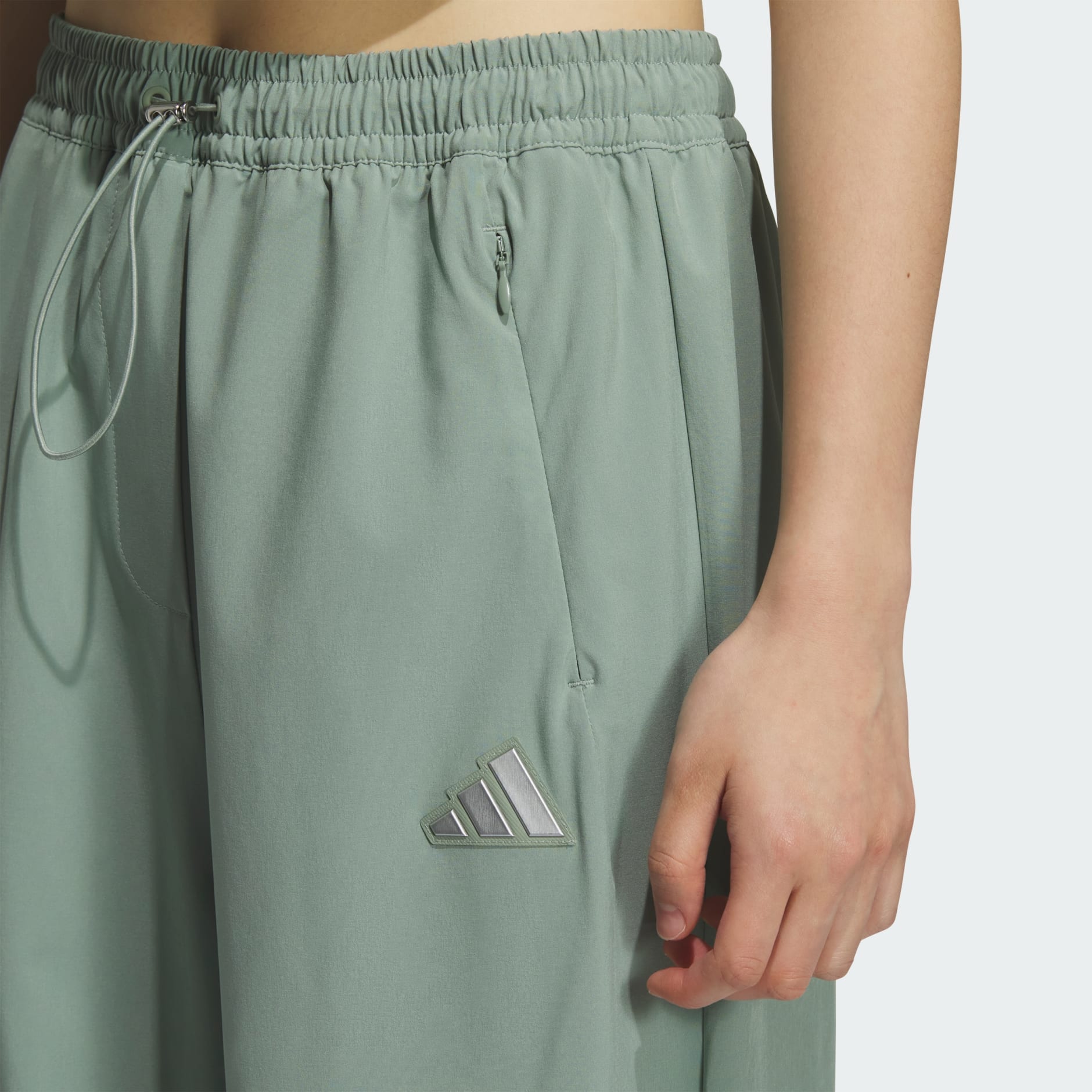 Woven Parachute Pants
