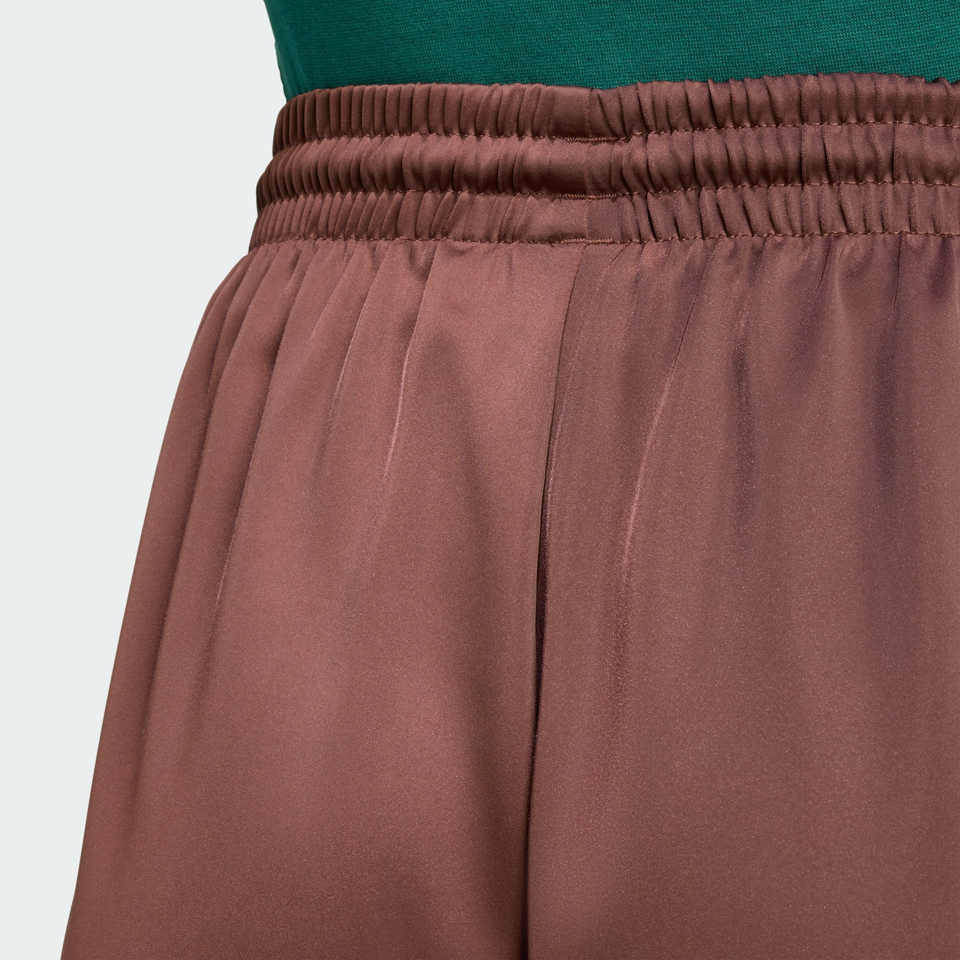 Pantaloni de trening din satin Adicolor cu picior larg