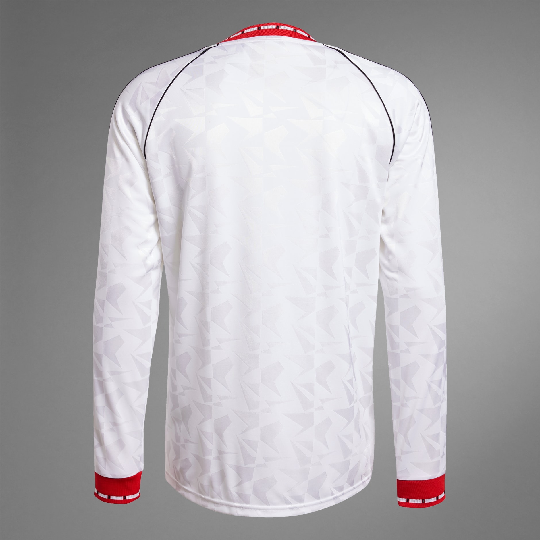 ◆adidas◆ Manchester United 91 Away Long Sleeve Jersey Whit Clothing - Manchester United '91 Away Long Sleeve Jersey