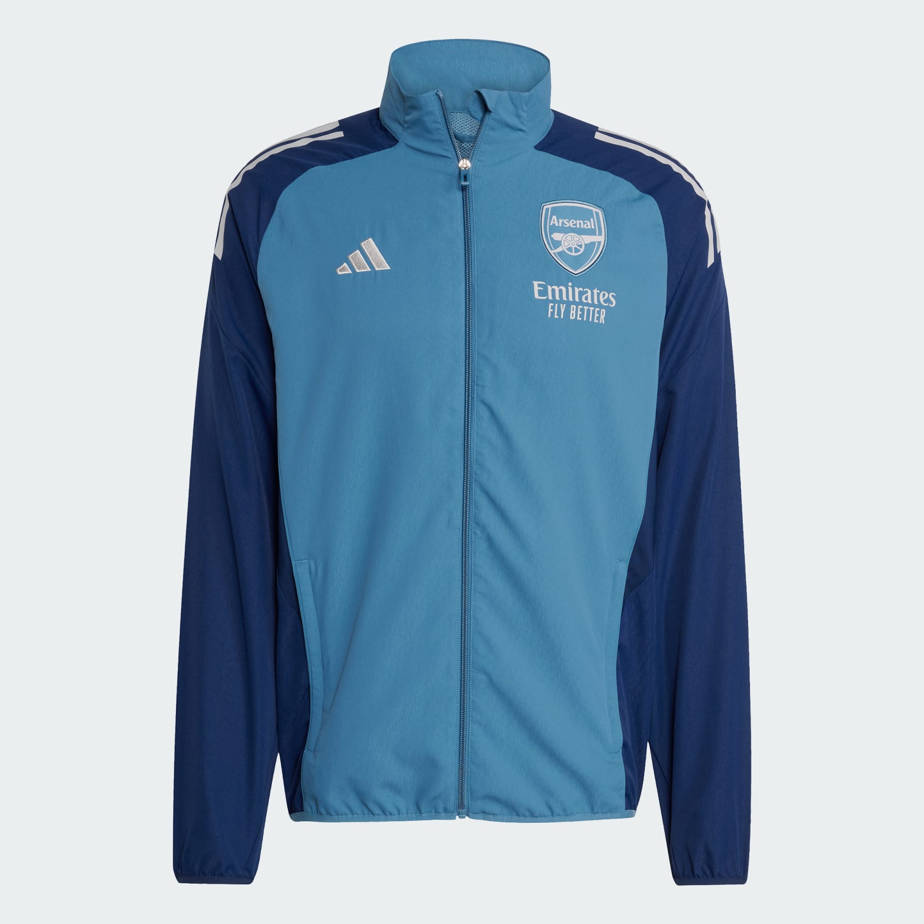 Arsenal Tiro 25 Competition Presentation Jacket - Blue