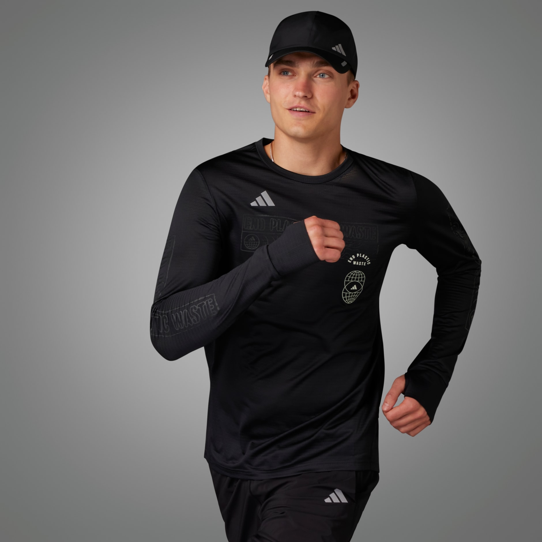 Global Running Long Sleeve Tee