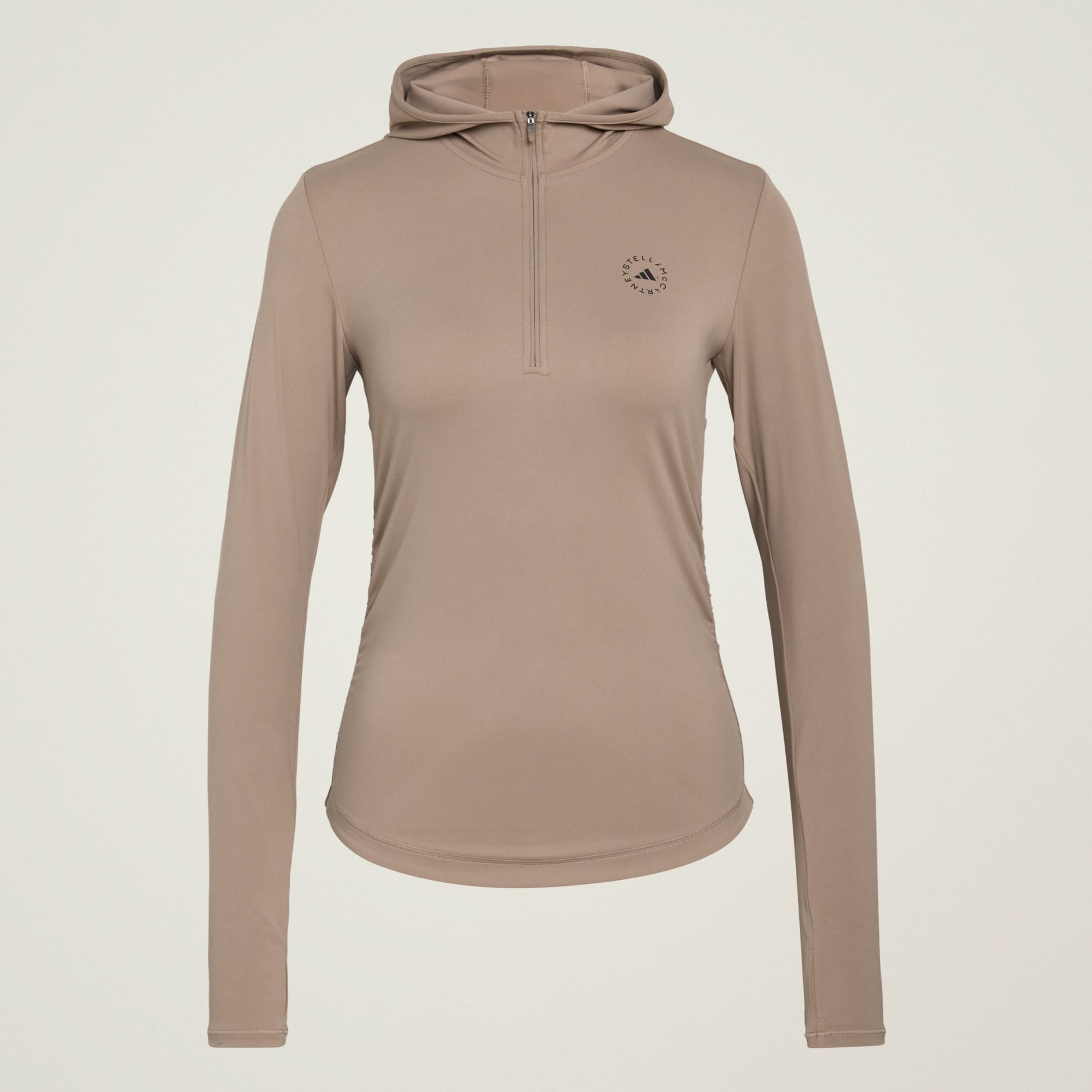 adidas by Stella McCartney Studio Ruched Long Sleeve Top