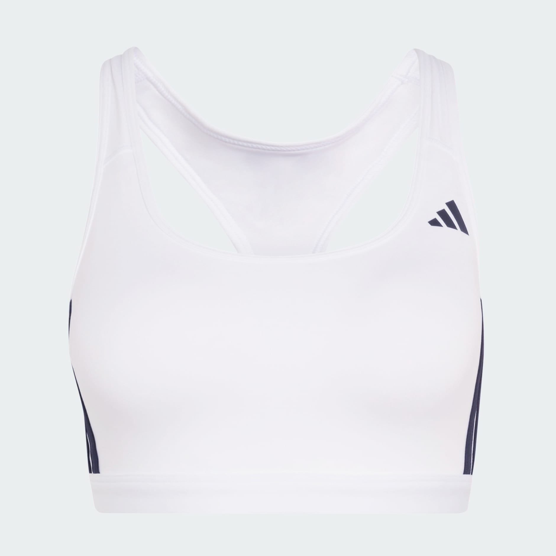 Optime Essentials Workout 3-Stripes Medium Support Bra