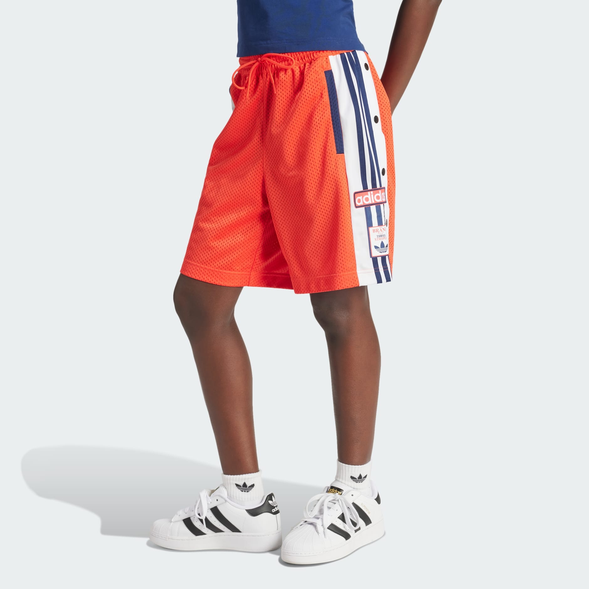 Women s Clothing Adibreak Basketball Shorts Orange adidas Saudi Arabia