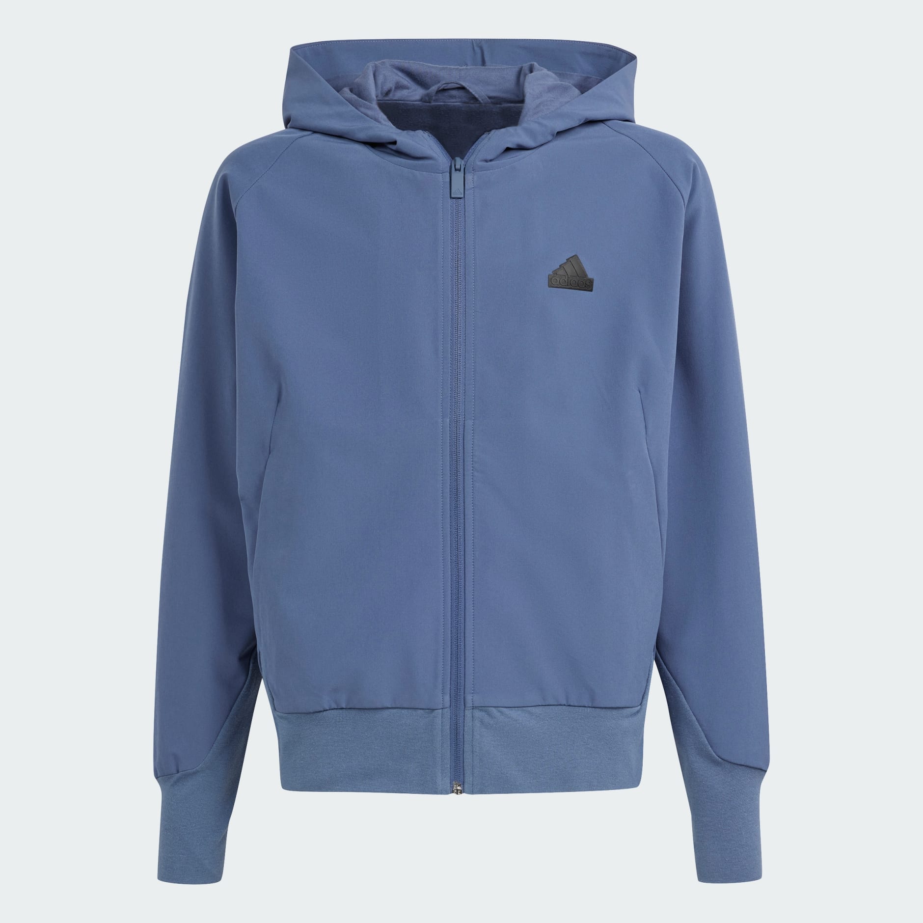 Kids Clothing Woven Full-Zip Track Jacket Kids Blue