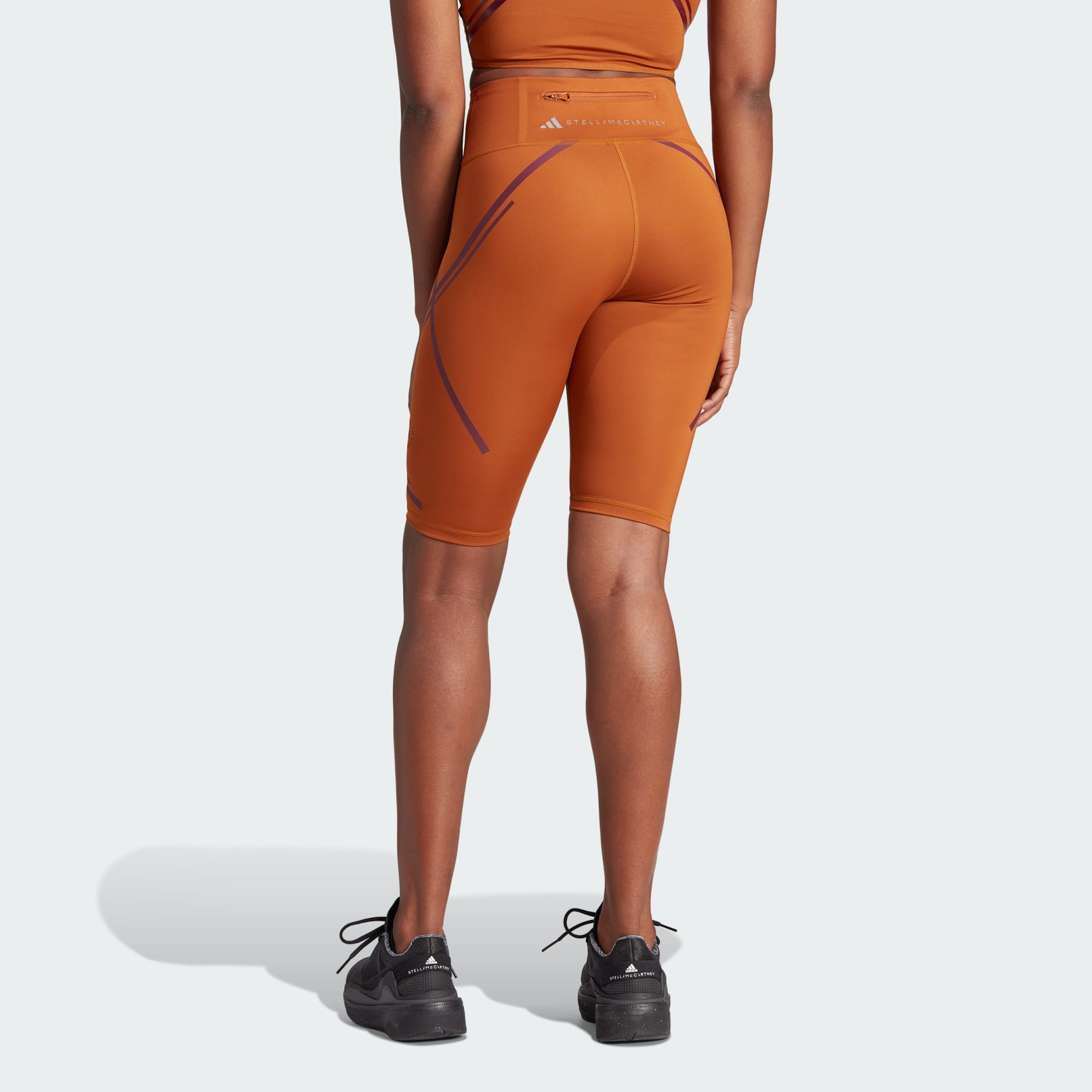 Women's Clothing - adidas by Stella McCartney TruePace Running Bike Leggings  - Brown